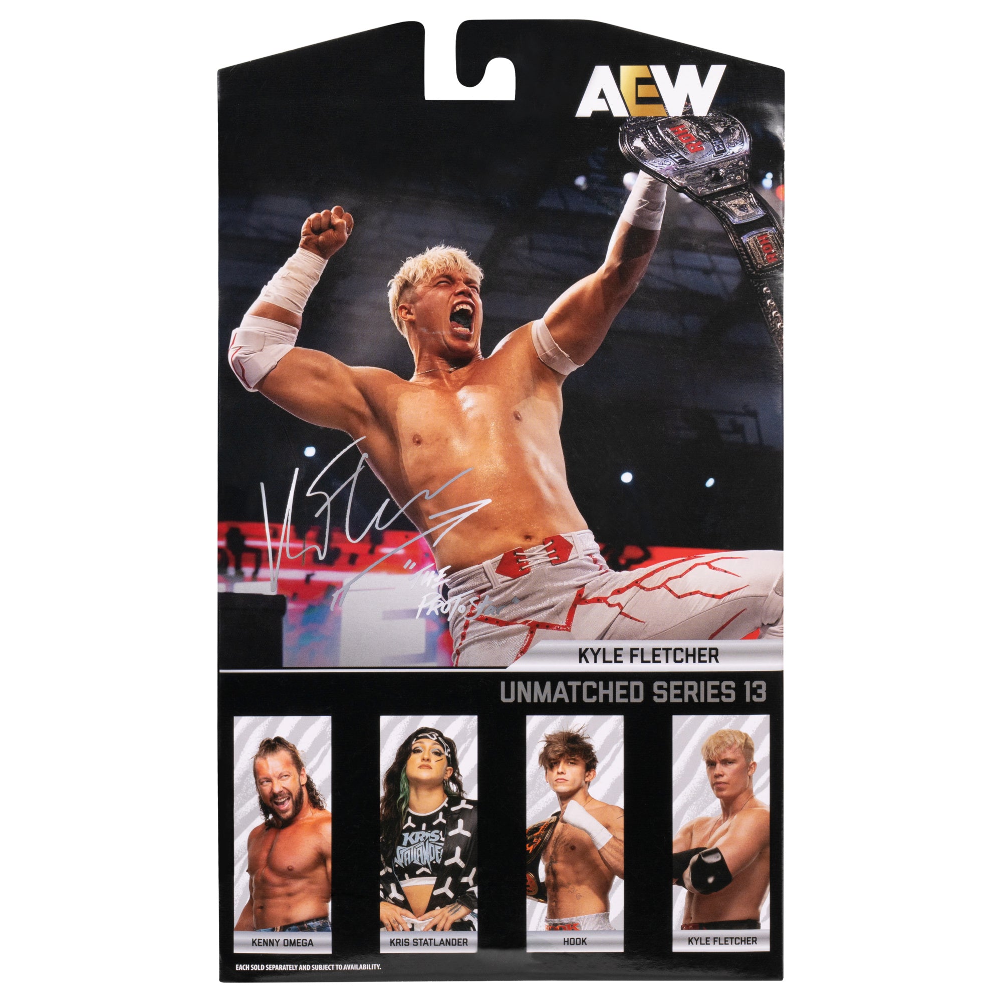 AEW Unmatched 6-Inch Kyle Fletcher Figure (Chase) - Image 11