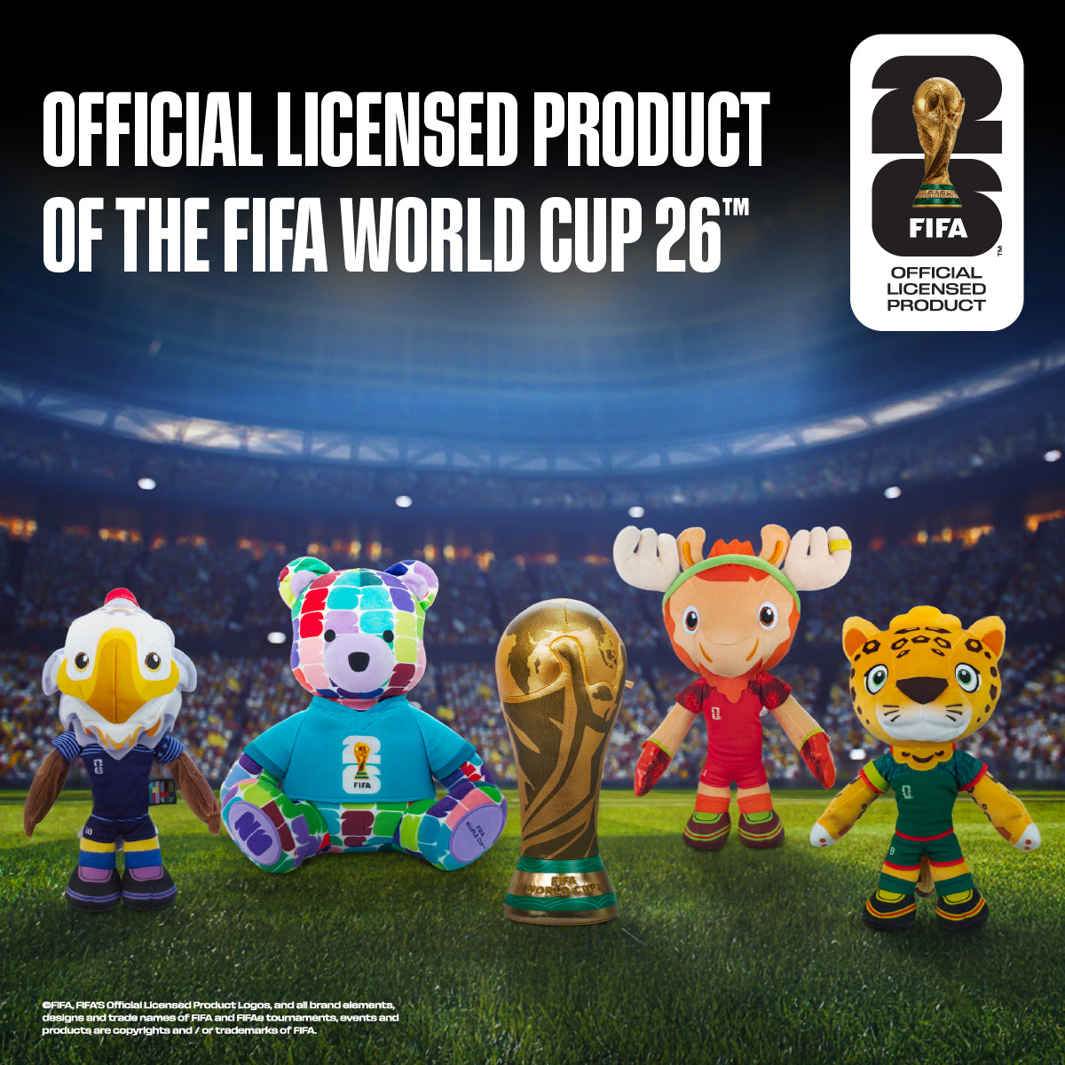 FIFA World Cup 2026 10-Inch Plush Trophy - Image 2