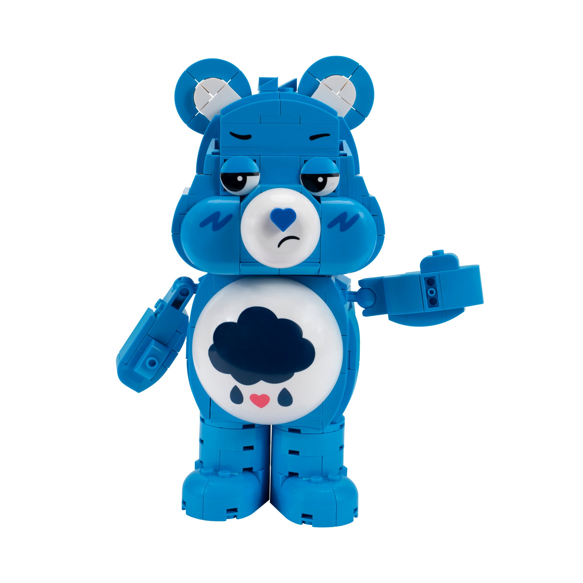 Care Bears Grumpy Bear Building Set - 7-Inch Buildable Articulated Figure - Image 6