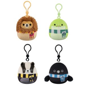 3.5-Inch Harry Potter House Animals Clip 4-Pack