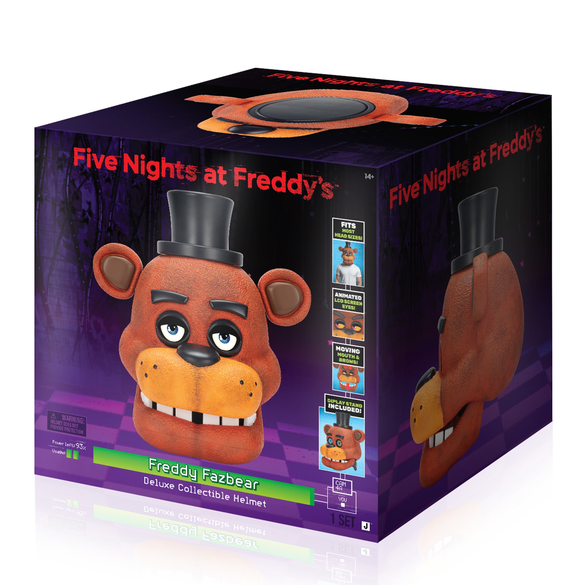 Five Nights at Freddy's Deluxe Collector Freddy Helmet - Image 5