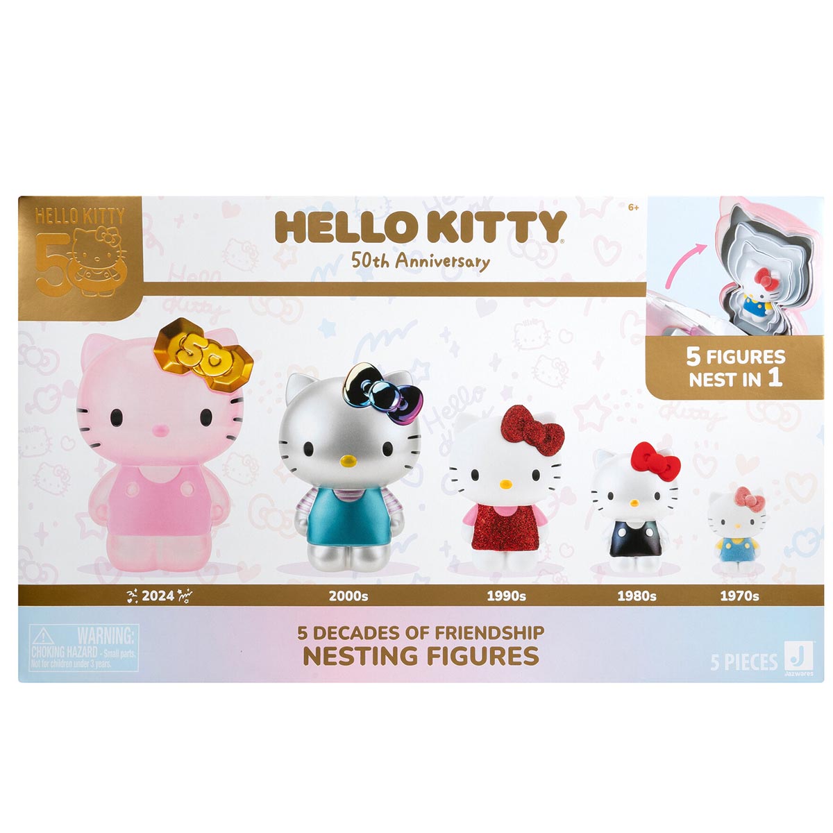 Hello Kitty and Friends 50th Anniversary Nesting Figures - Image 2