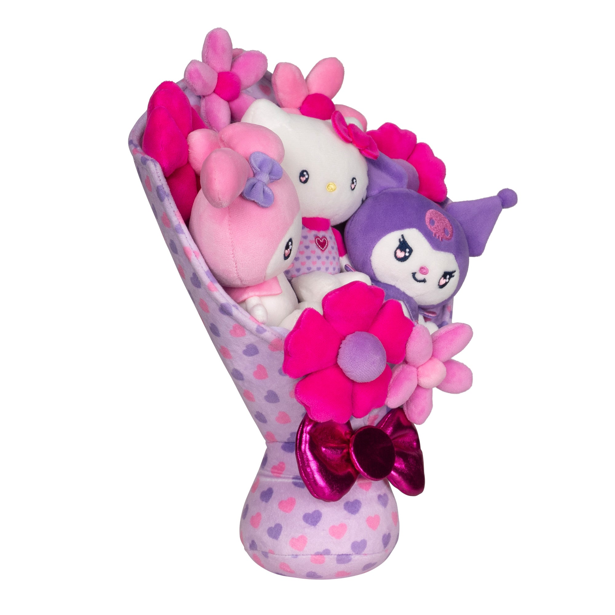 Hello Kitty and Friends 12-Inch Plush Special Valentine's Bouquet - Image 8