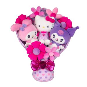 Hello Kitty and Friends  12-Inch Plush Special Valentine's Bouquet