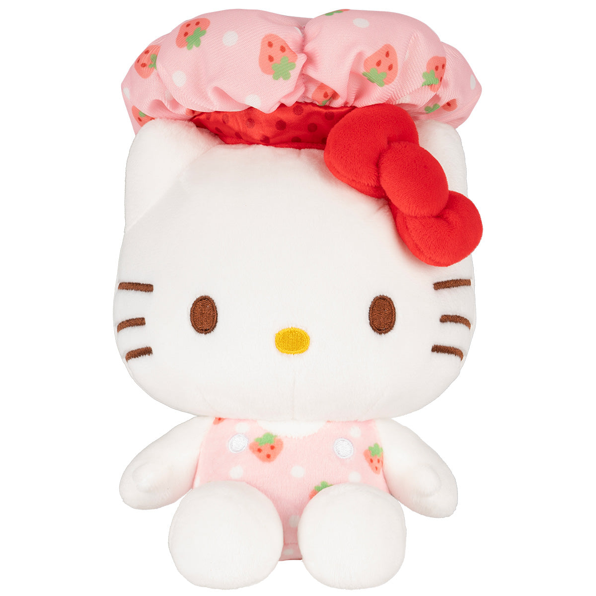 Hello Kitty and Friends 8-Inch Strawberry Shortcake x Hello Kitty Plush 2-Pack - Image 4