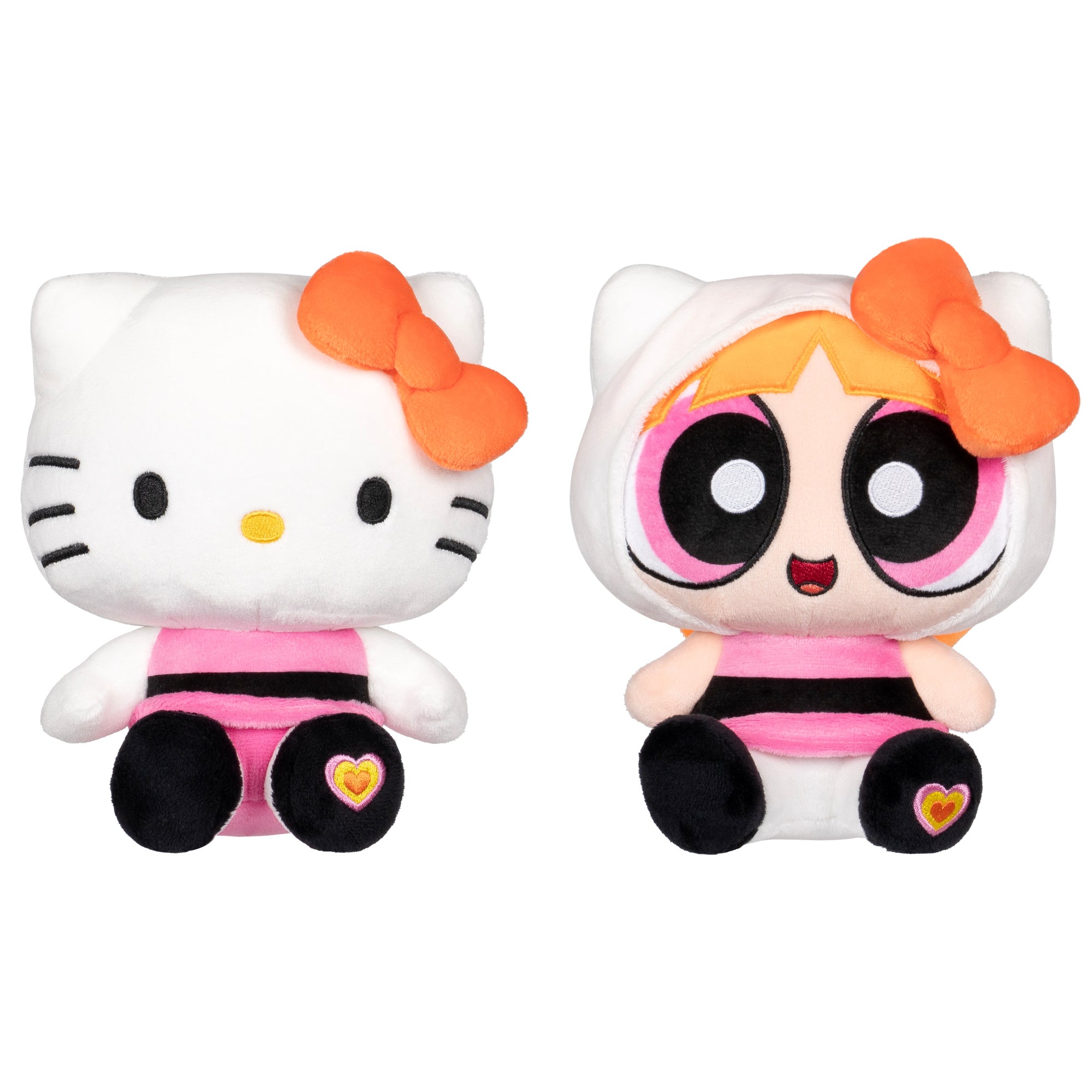 Hello Kitty and Friends X Powerpuff Girls 8-Inch Plush 2-Pack