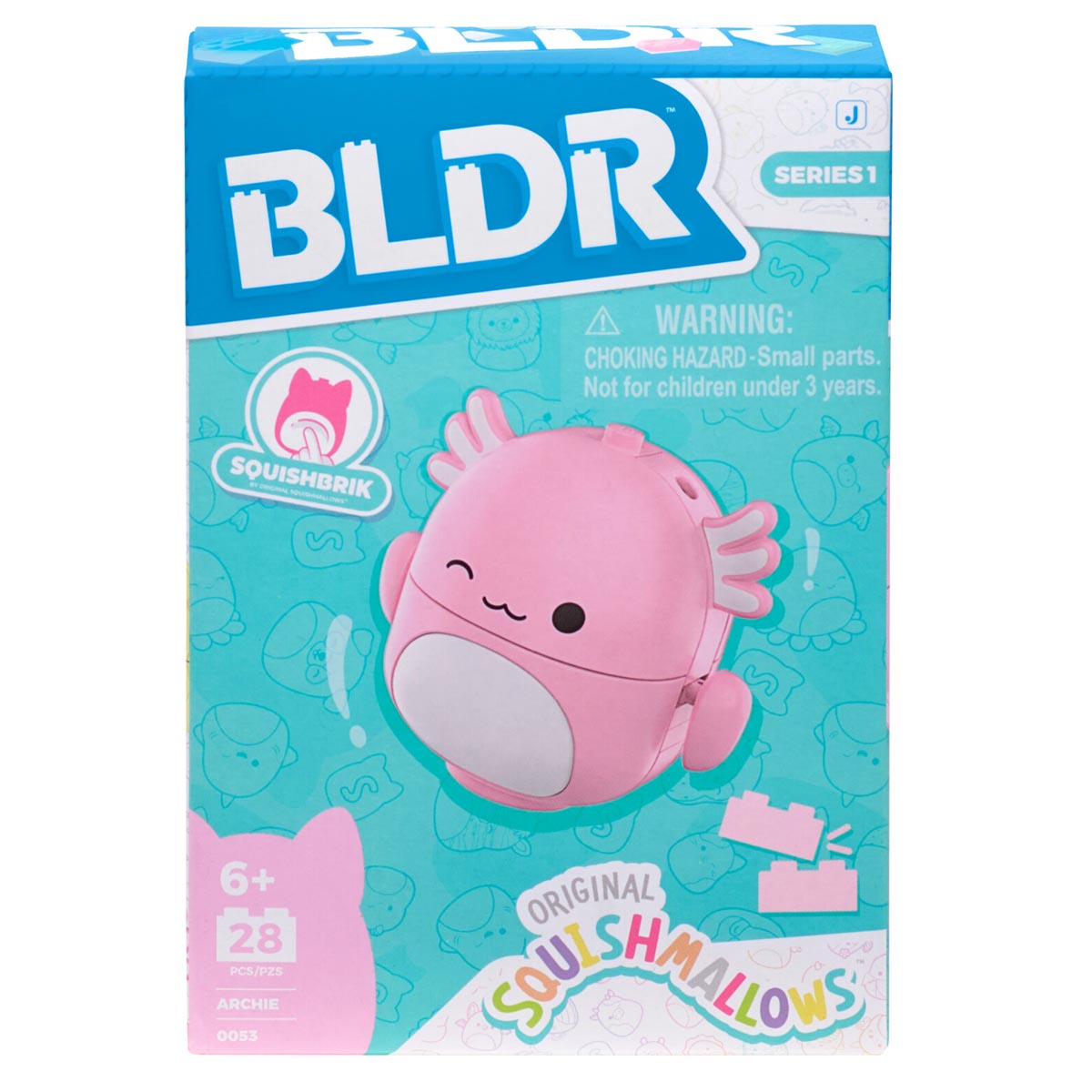 Squishmallows Archie the Axolotl Buildable Figure - Image 3