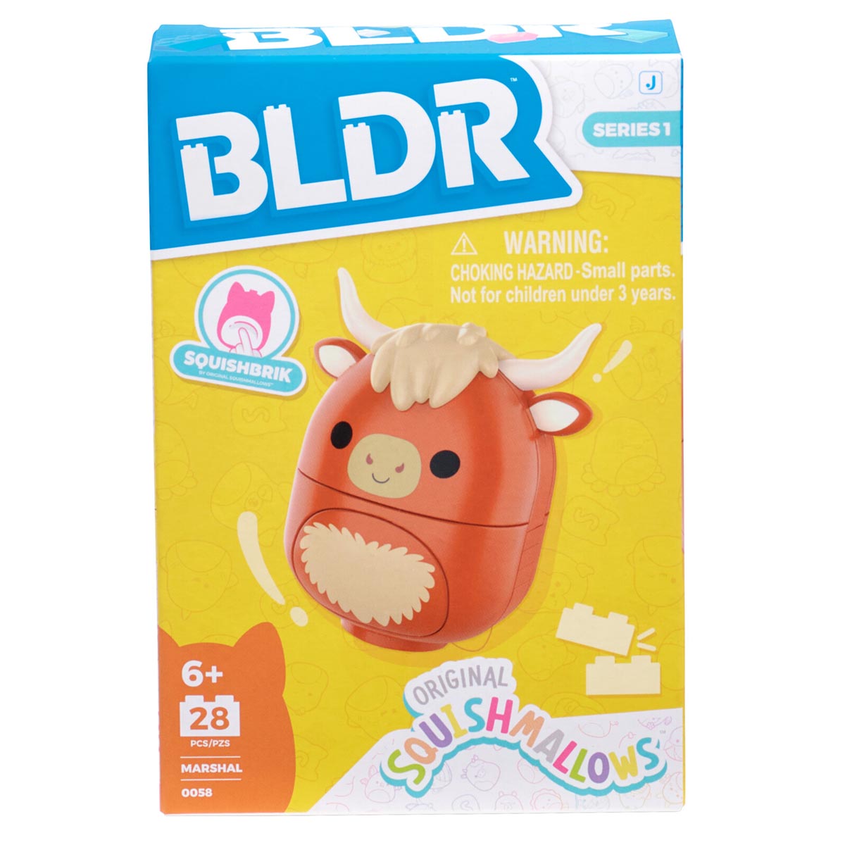 Squishmallows Marshal the Highland Cow Buildable Figure - Image 3
