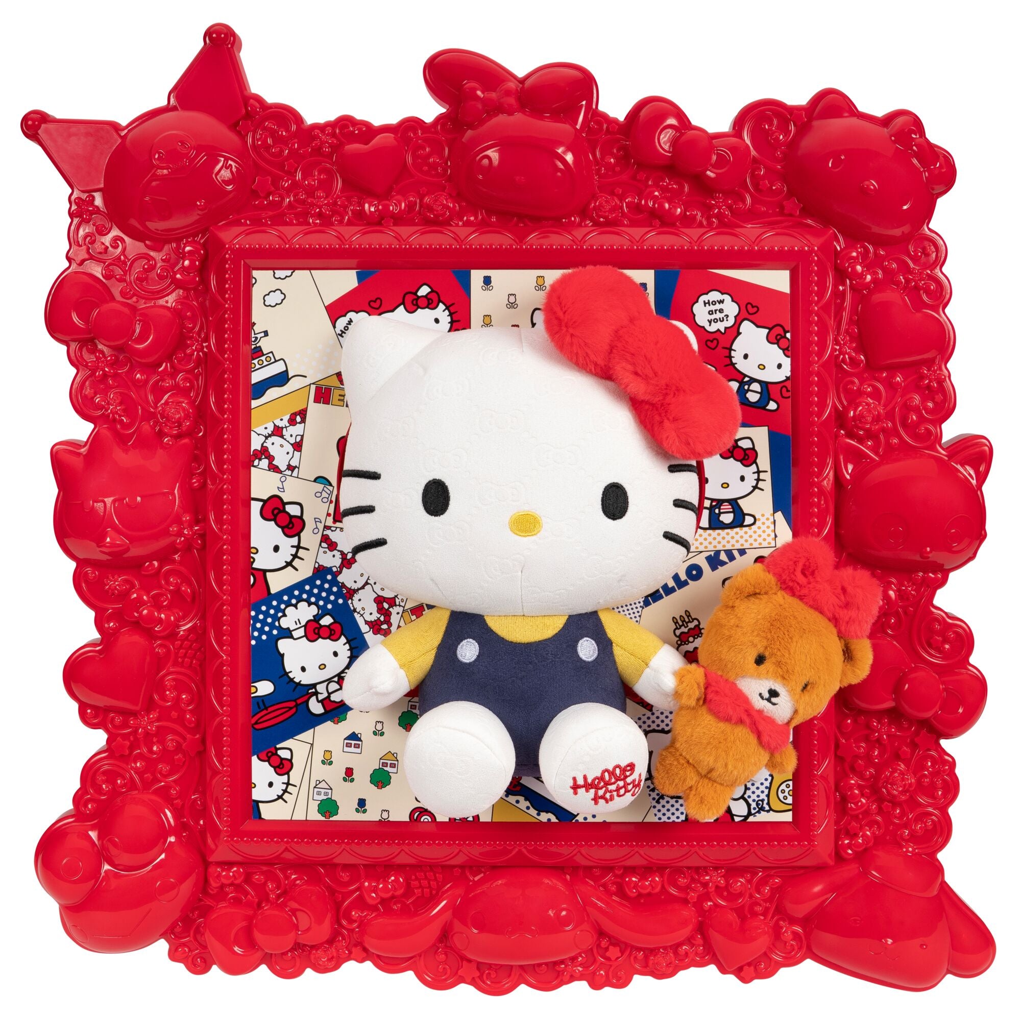 Hello Kitty and Friends Hello Kitty & Tiny Chum 3D Artistic Frame