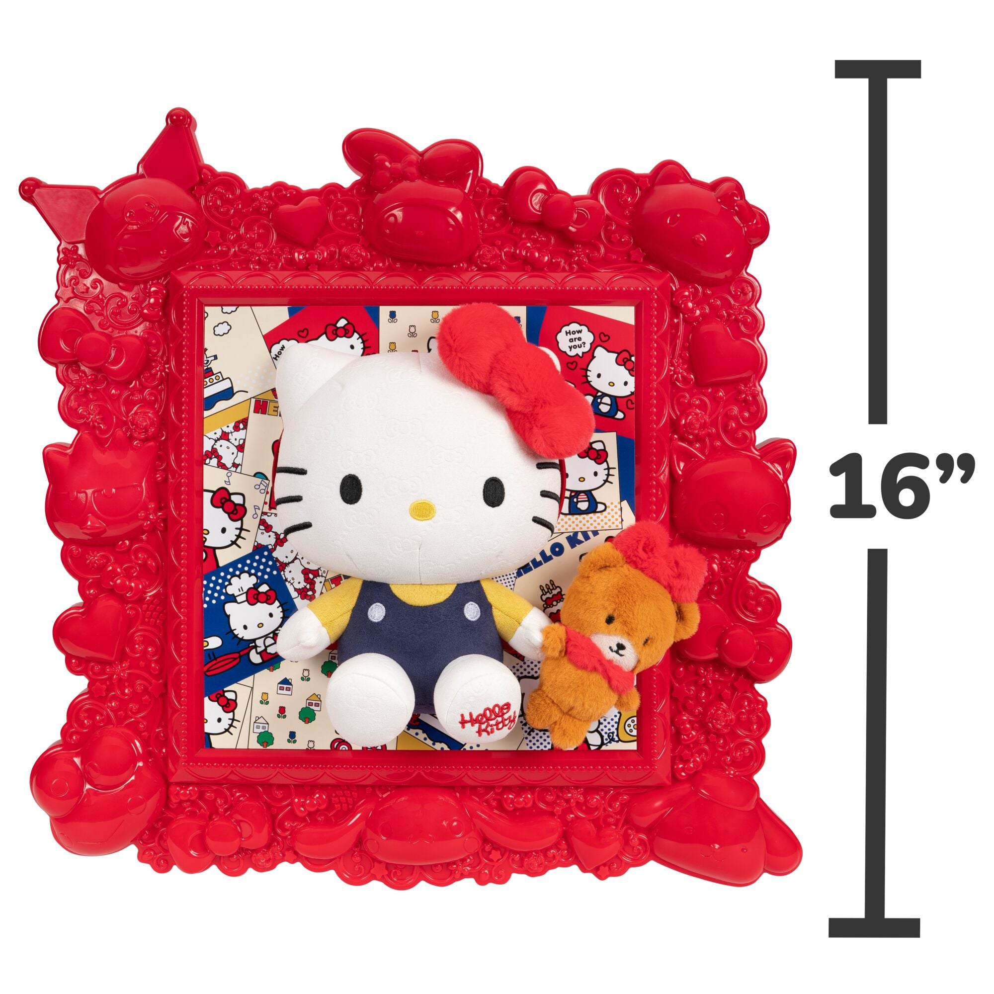 Hello Kitty and Friends Hello Kitty & Tiny Chum 3D Artistic Frame - Image 9