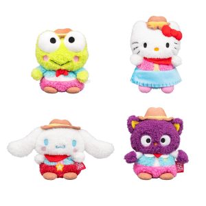 4.5-inch Hello Kitty and Friends CowgirlBumz Bundle