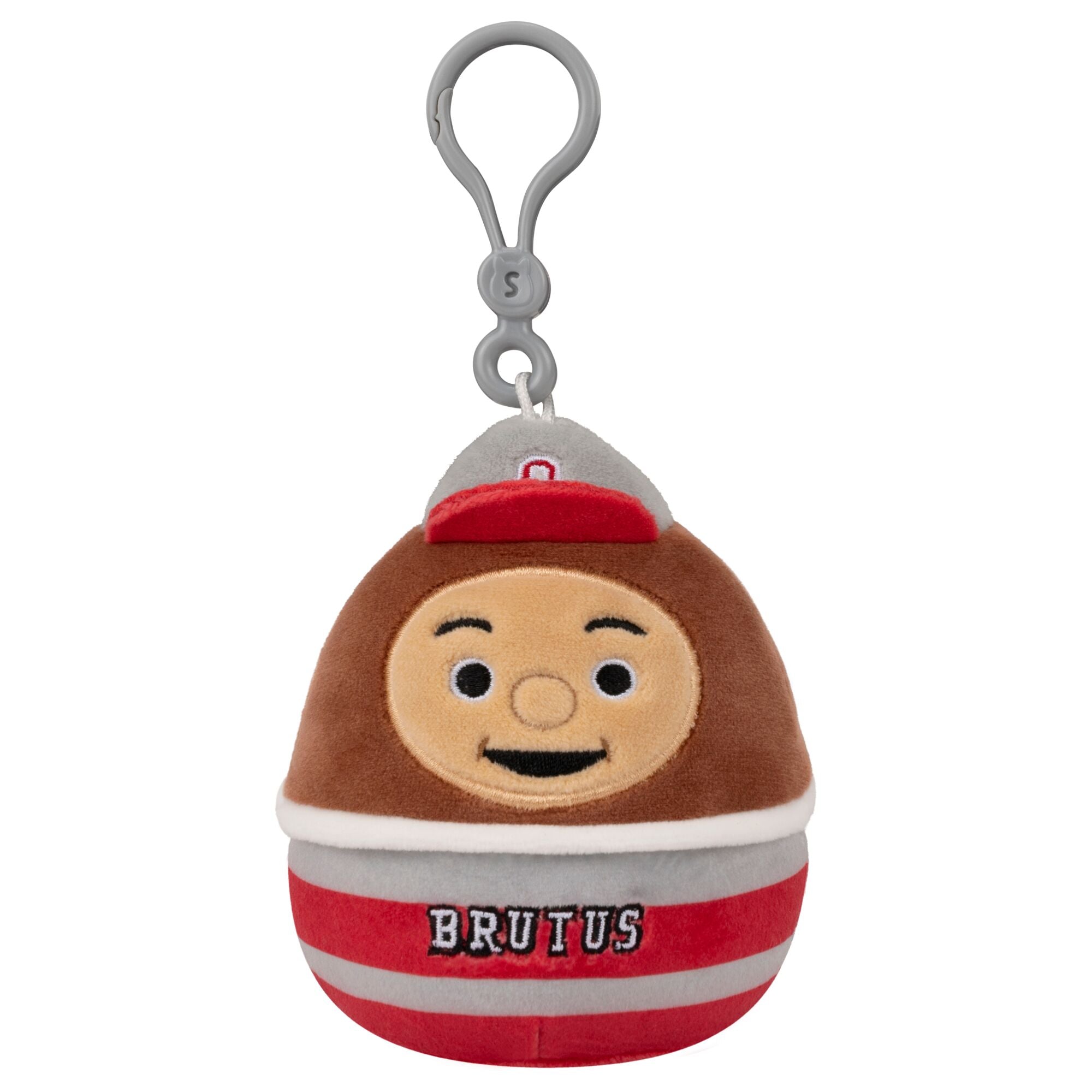 Ohio State 3.5-Inch Brutus Plush Clip