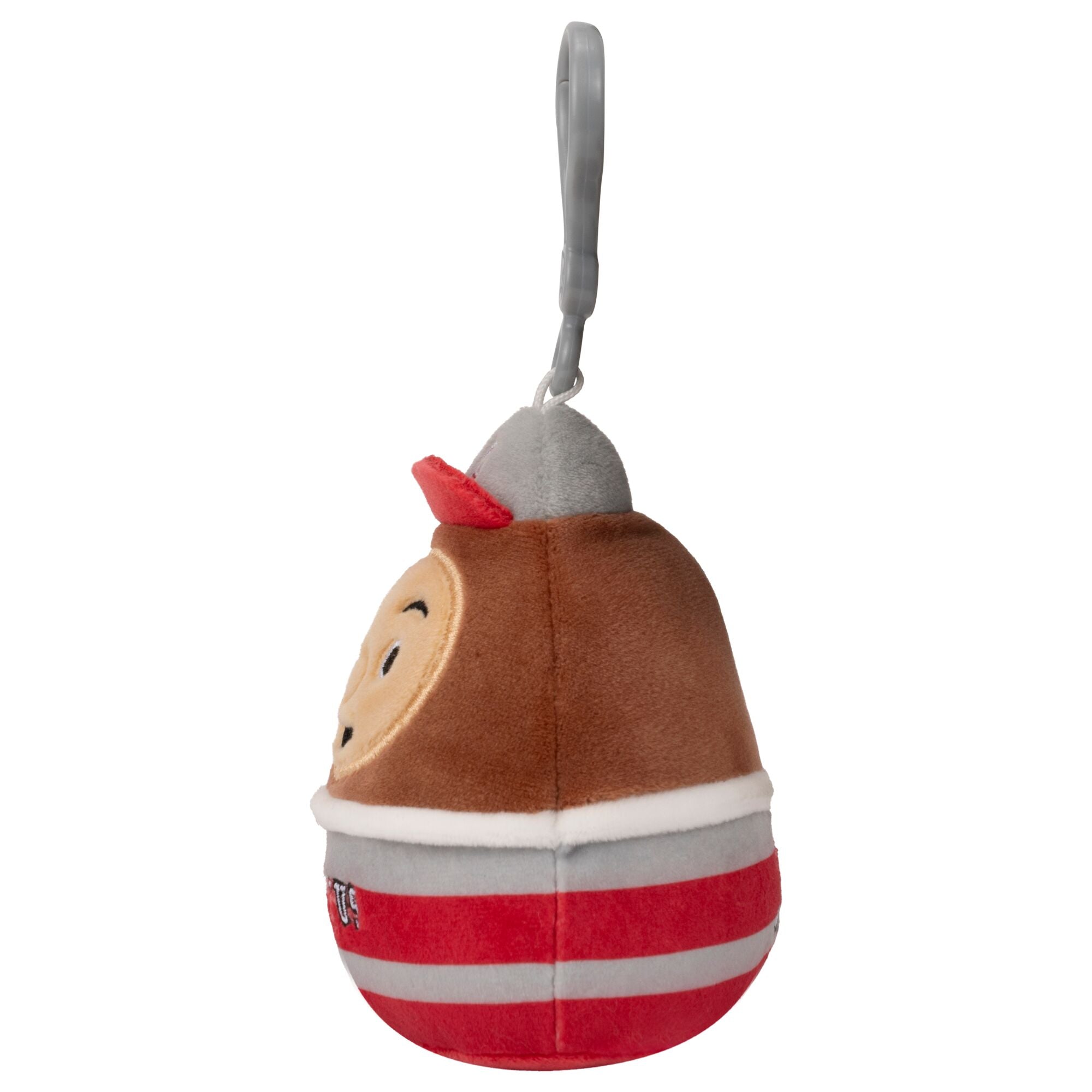 Ohio State 3.5-Inch Brutus Plush Clip - Image 4