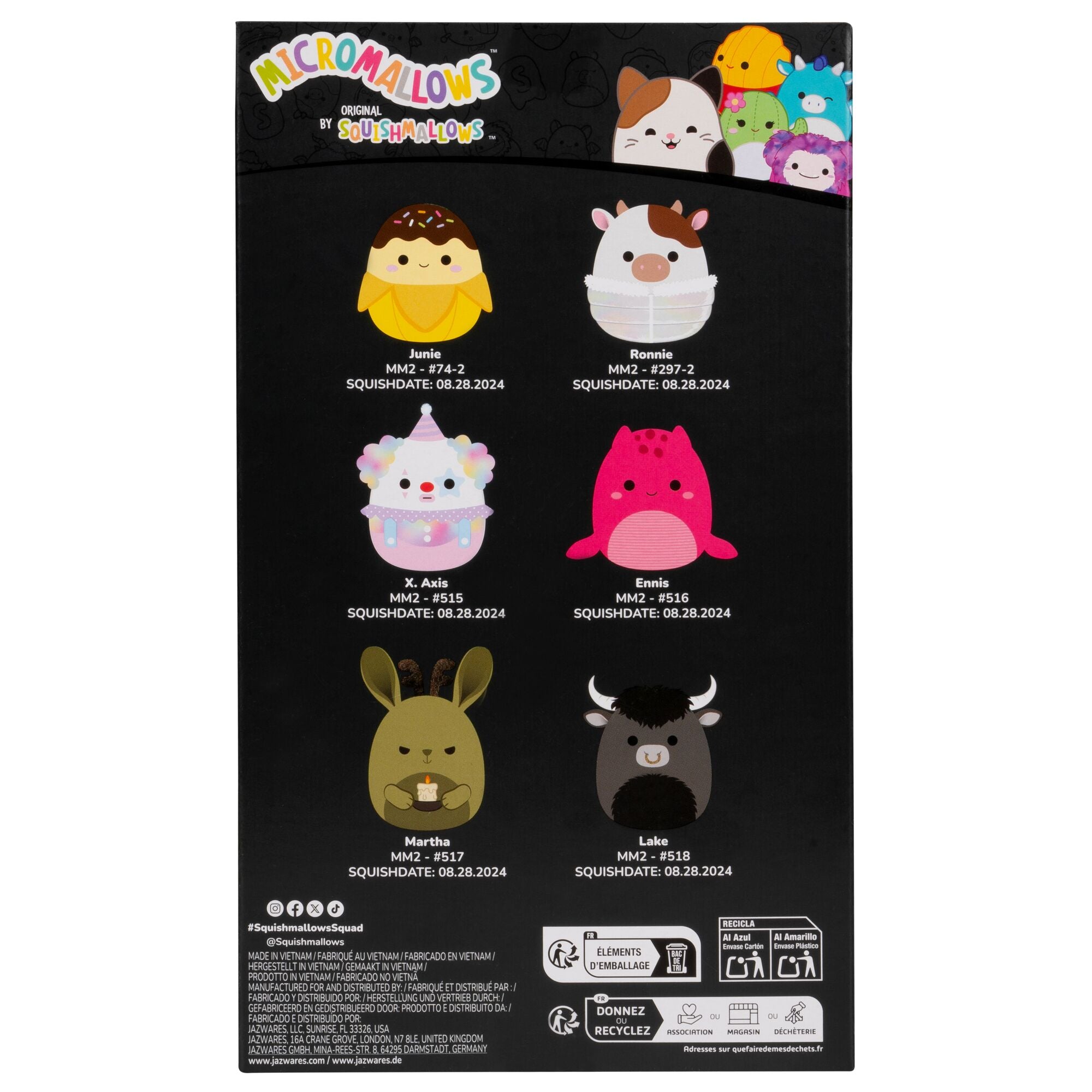 Micromallows Select Series 6-Pack - Ronnie. Junie. X. Axis. Ennis. Martha. Lake - Image 10