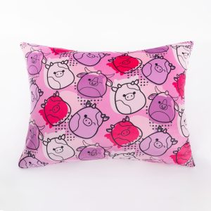 Comic Pop Pink SquishPillow Pillowcase (Standard)