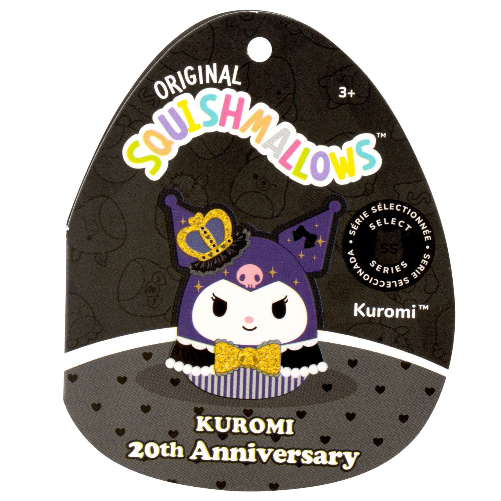 Hello Kitty and Friends 12-Inch Kuromi 20th Anniversary Kuromi Squishmallows - Image 7
