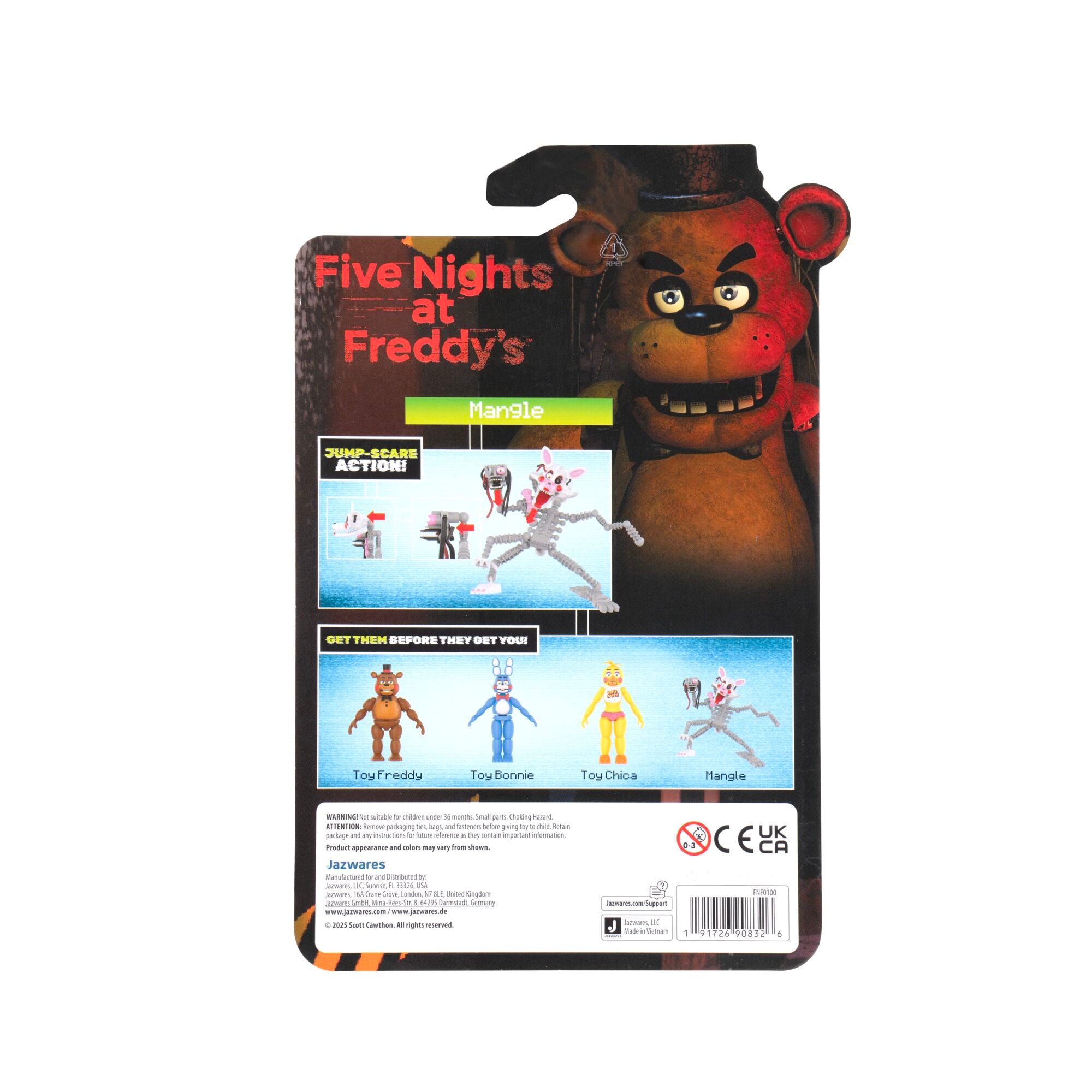 Five Nights at Freddy's Mangle 5-Inch Articulated Figure - Image 7