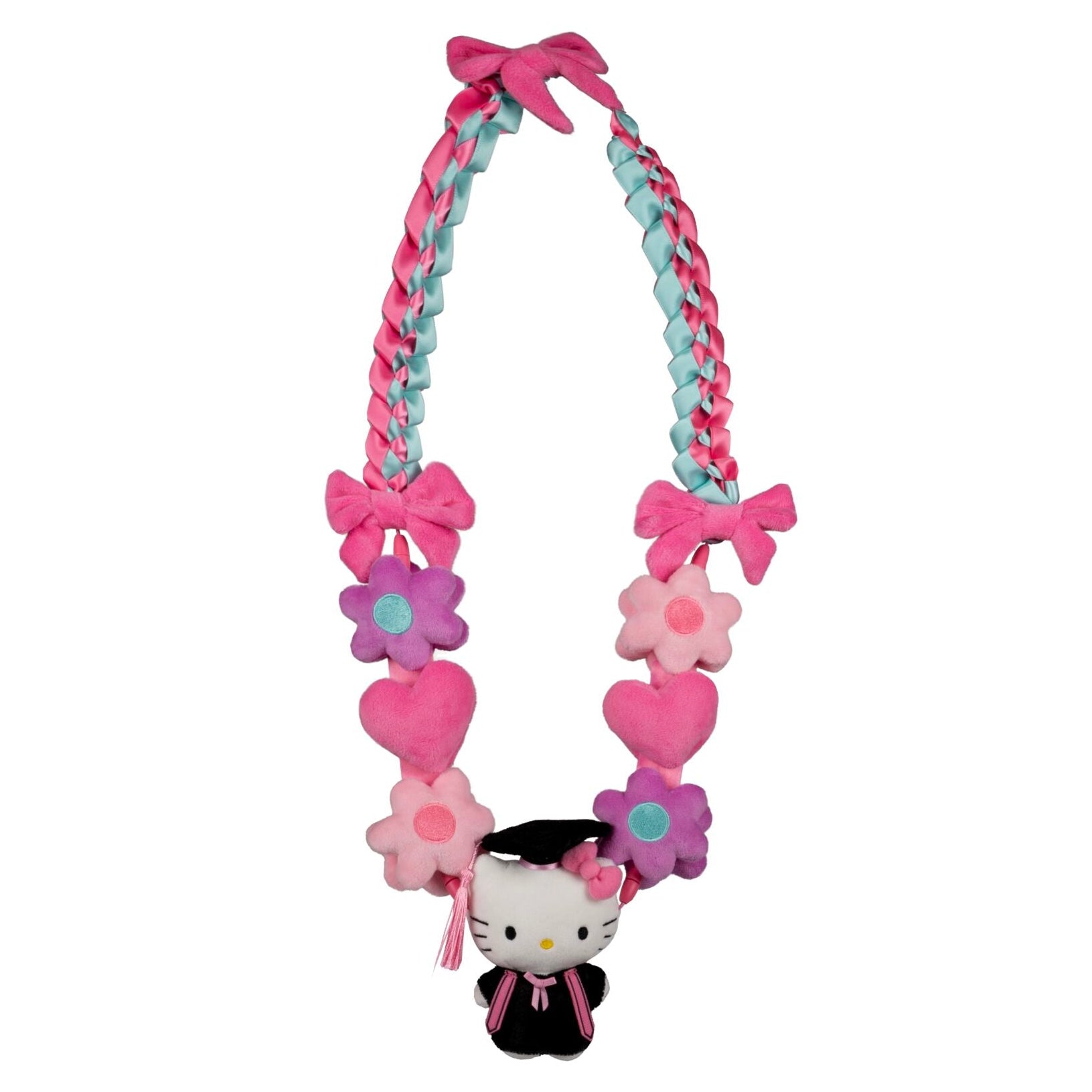 Hello Kitty 21-Inch Graduation Plush Lei with 4-Inch Collectible Plush - Image 2