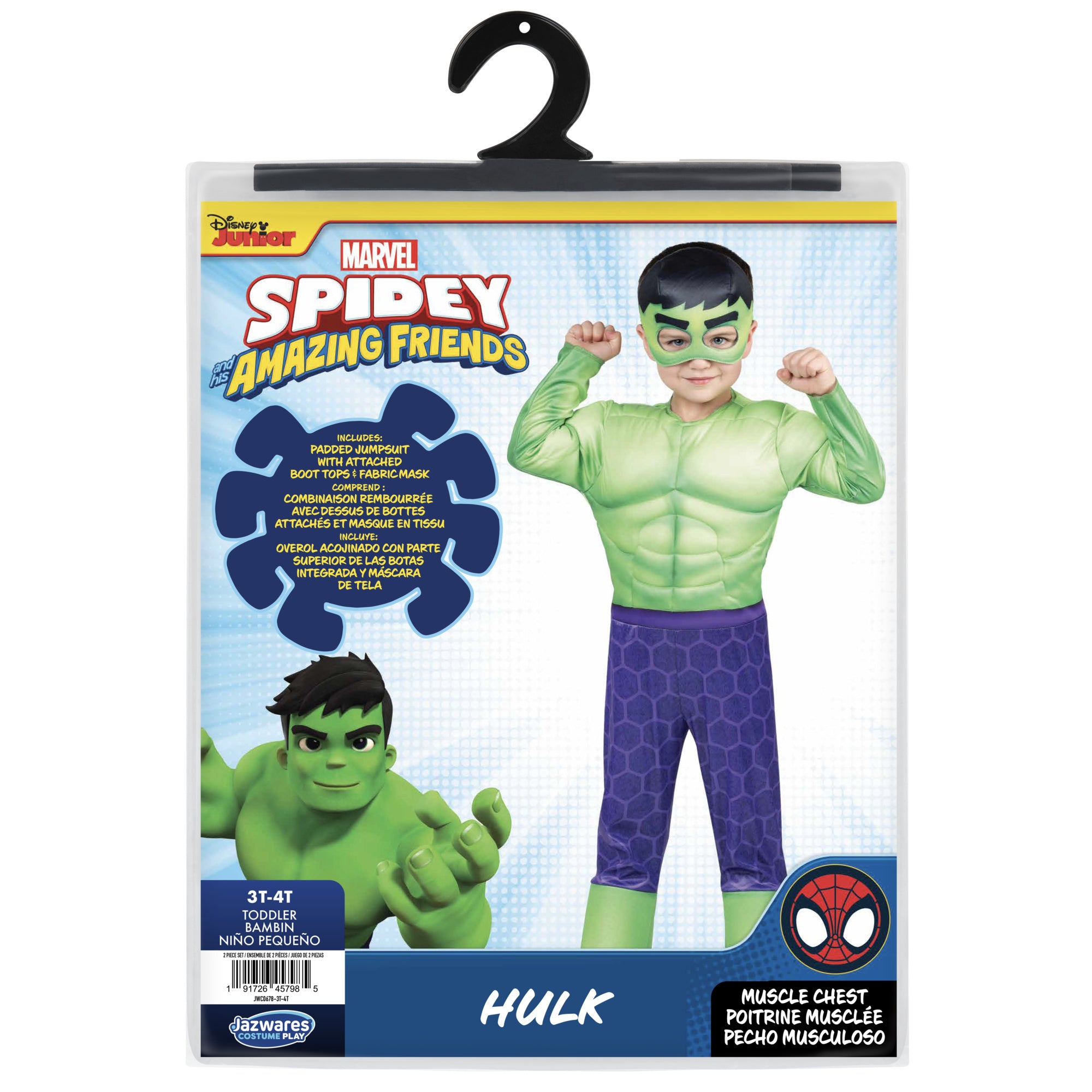 MARVEL Hulk Official Toddler Costume - Image 2