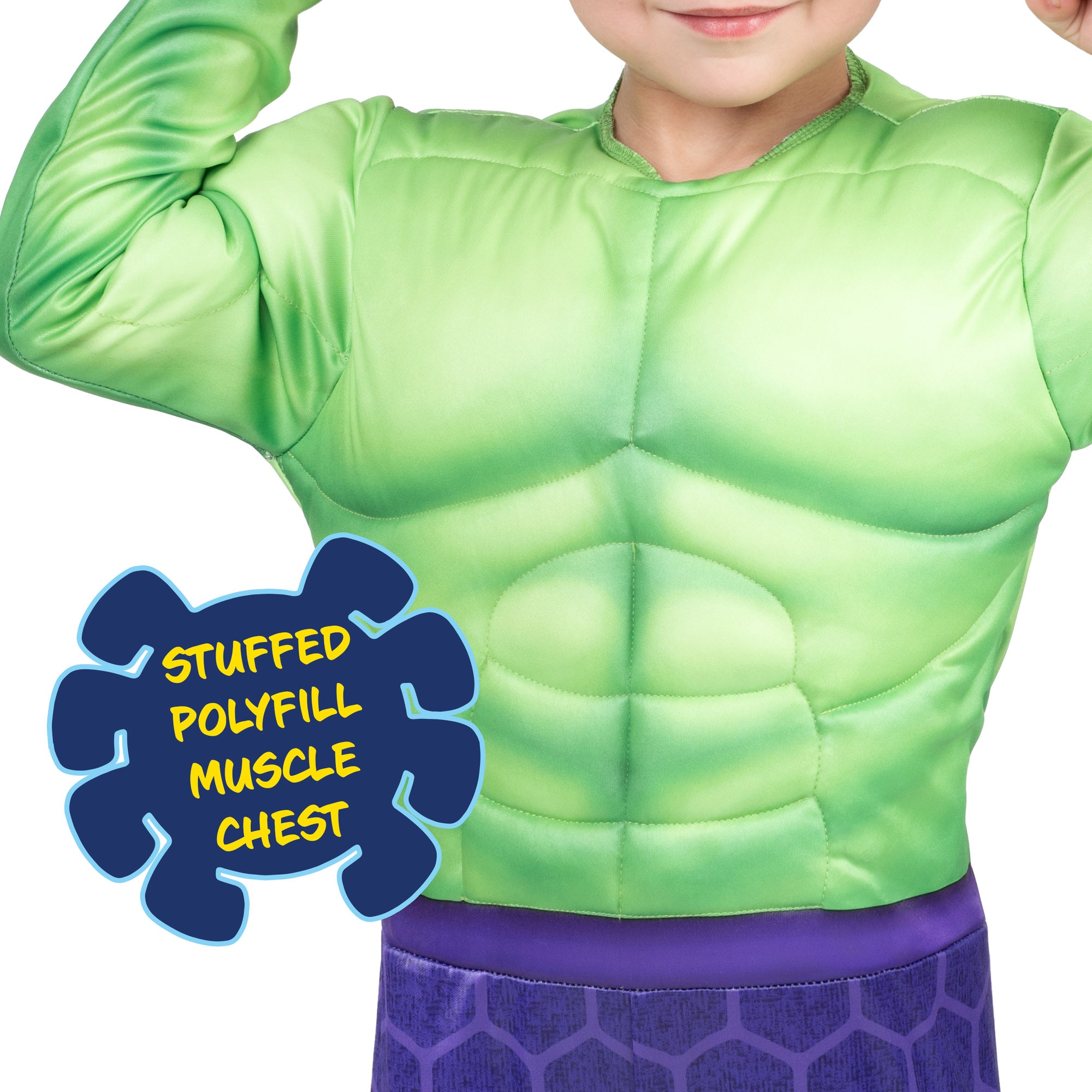 MARVEL Hulk Official Toddler Costume - Image 4