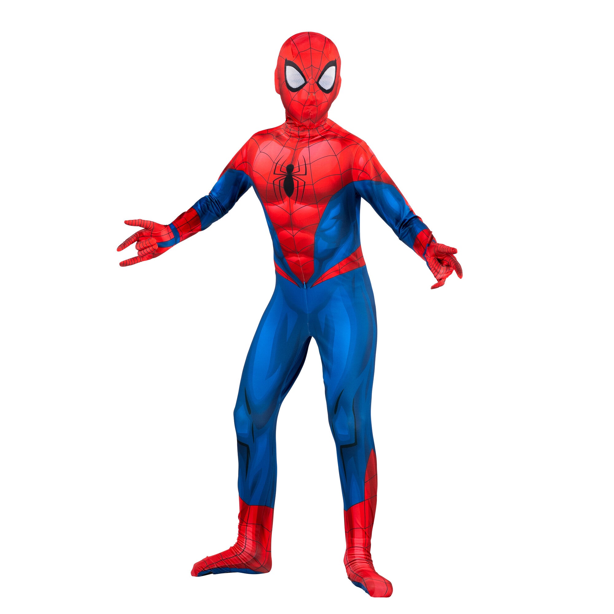 MARVEL Spider-Man Official Youth Deluxe Zentai Costume - Image 5