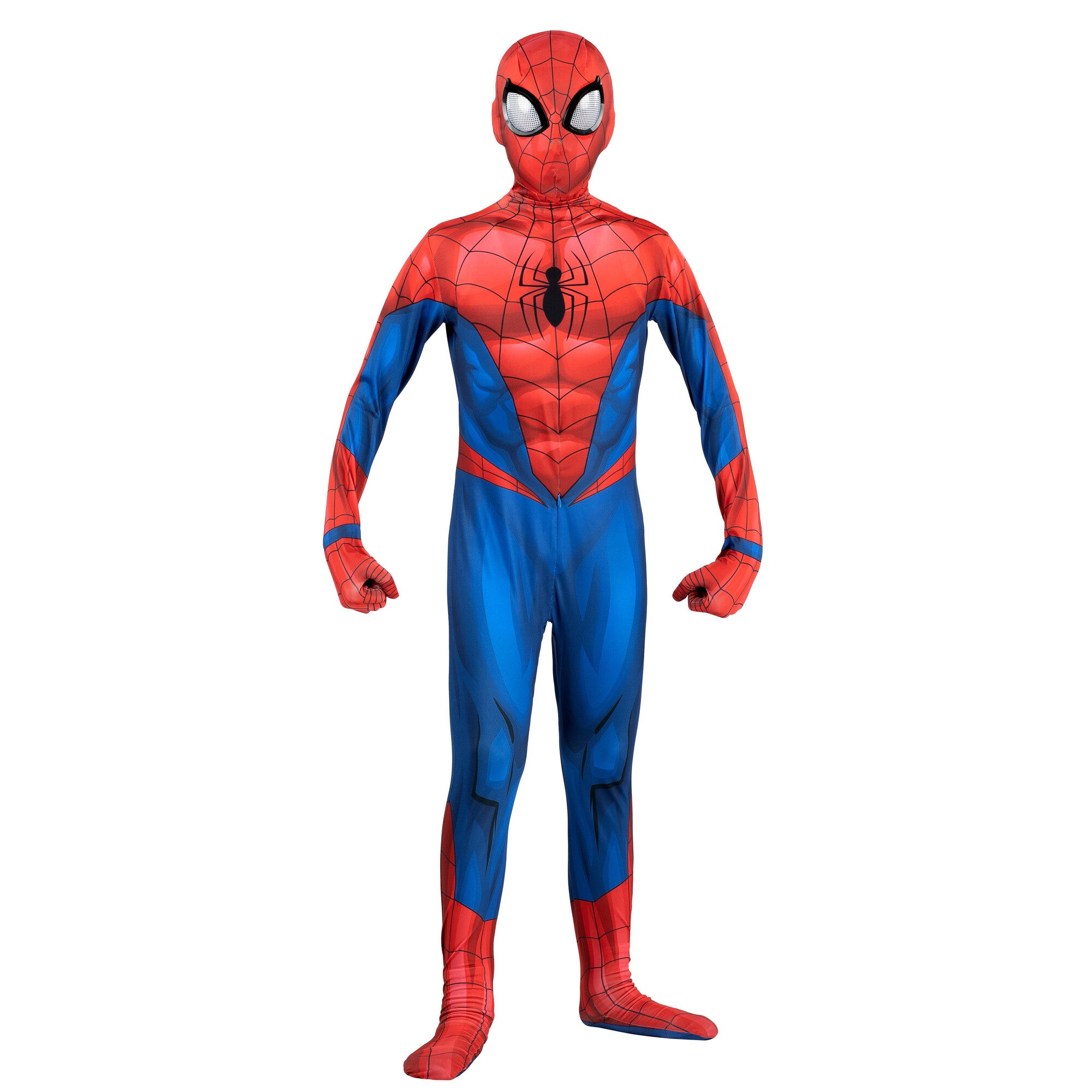 MARVEL Spider-Man Official Youth Deluxe Zentai Costume - Image 7