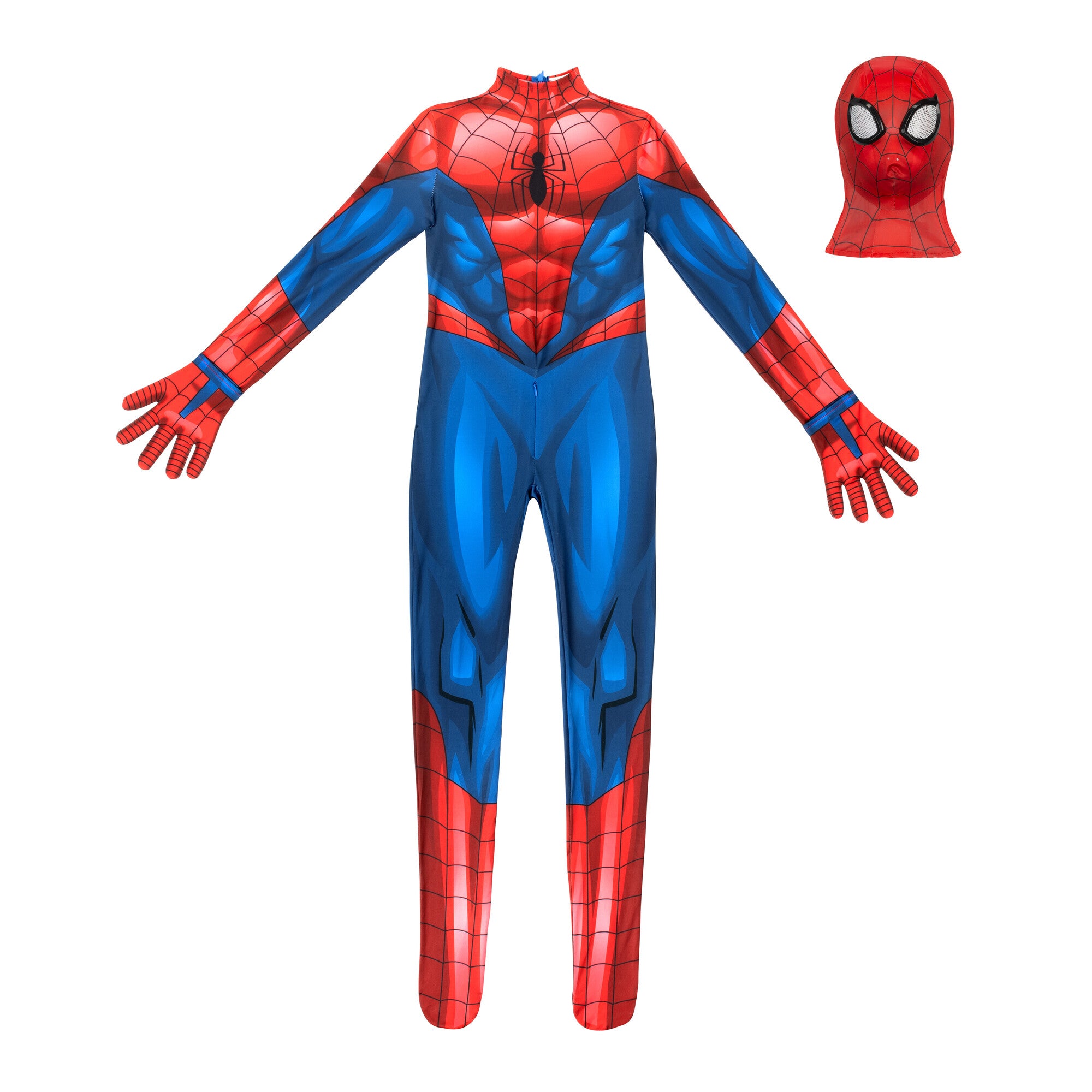 MARVEL Spider-Man Official Youth Deluxe Zentai Costume - Image 11