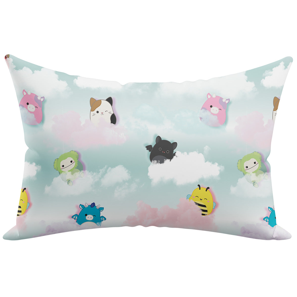 On Cloud 9 Blue SquishPillow Pillowcase (Standard Size)