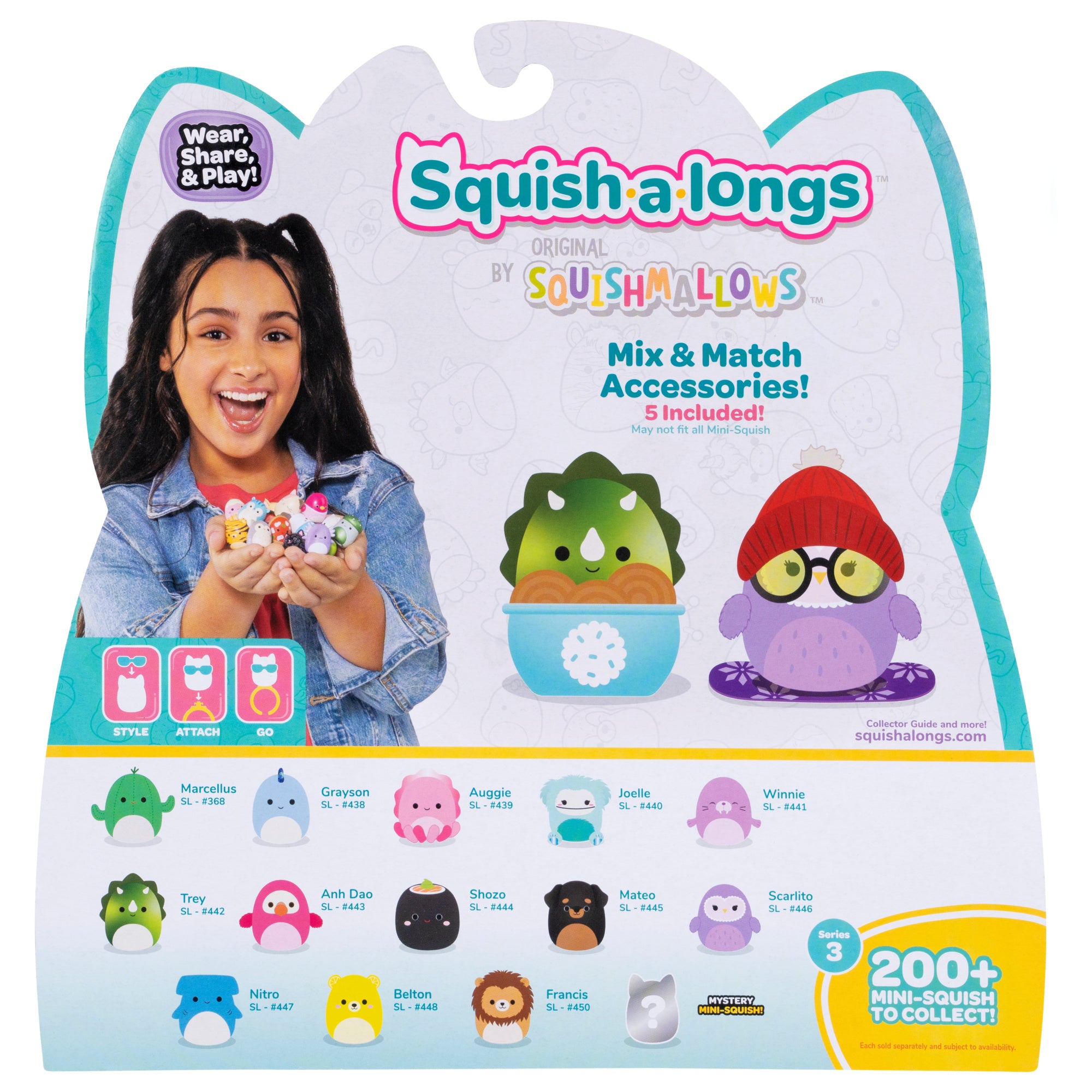 Squish-a-longs Mini-Squish 14-Pack Style 2 - Image 4