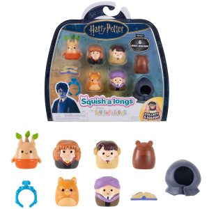 Squish-a-longs Harry Potter Mini-Squish and Accessory 6-Pack Style 1