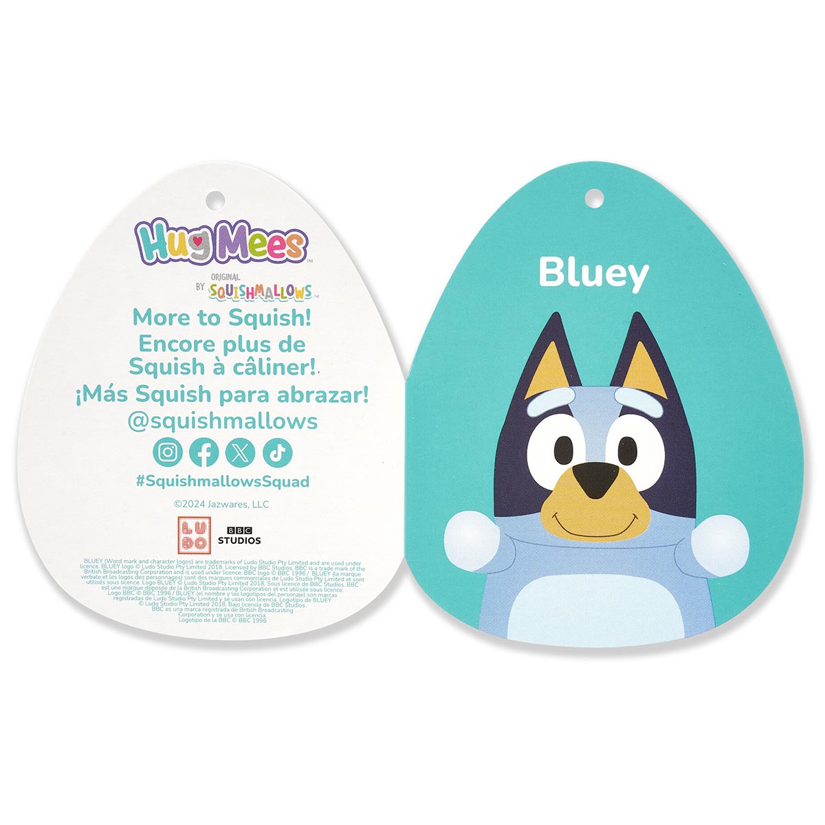 Bluey 10-Inch Bluey HugMees - Image 6