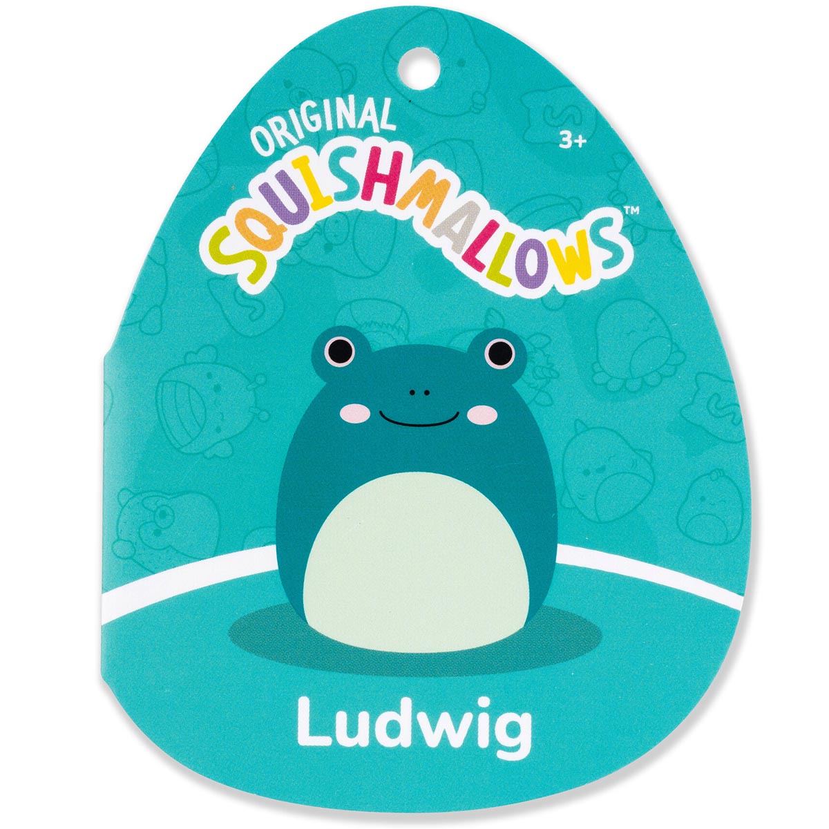 12-Inch Ludwig the Teal Frog with Mint Green Belly - Image 5