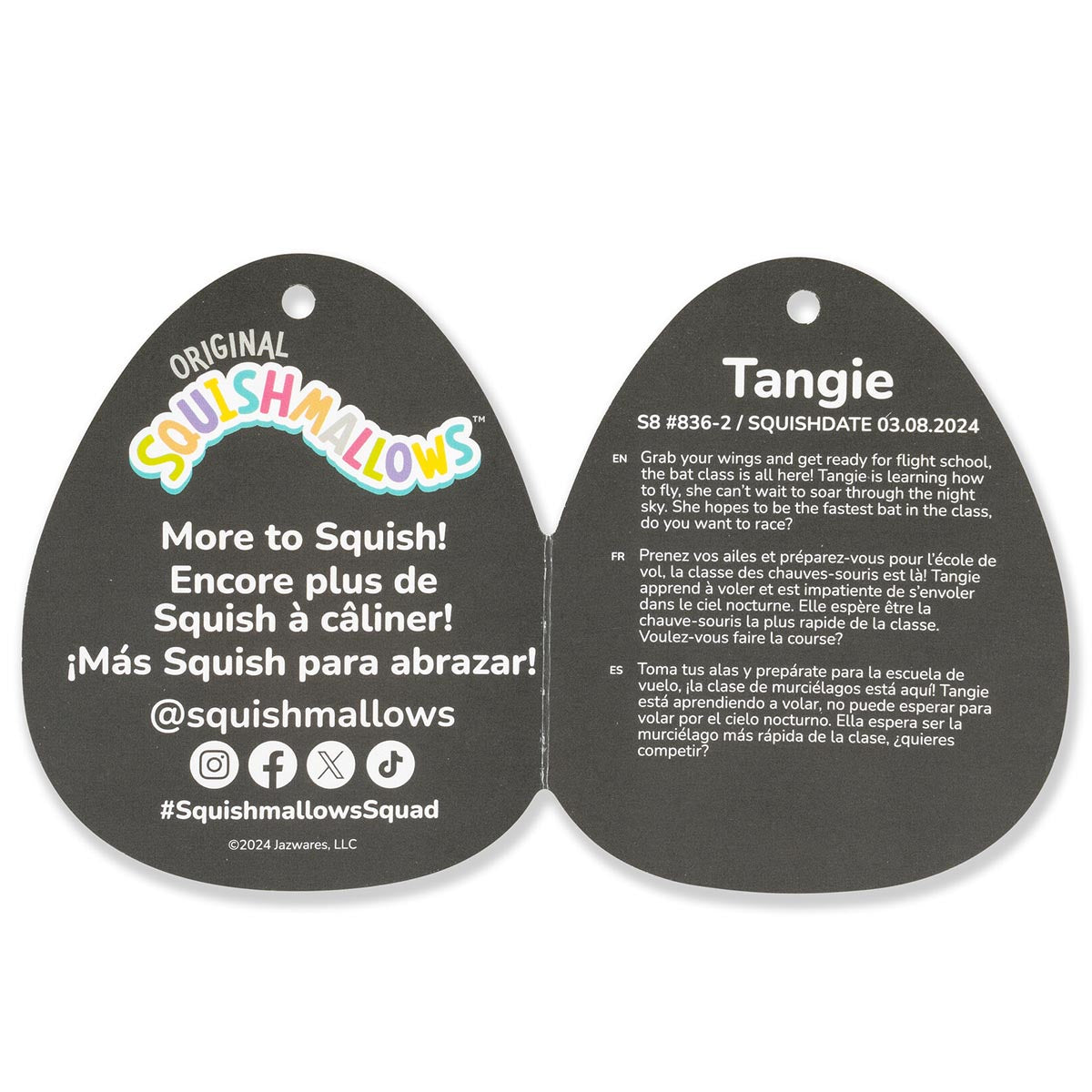 8-Inch Select Series: Tangie the Orange Bat - Image 6