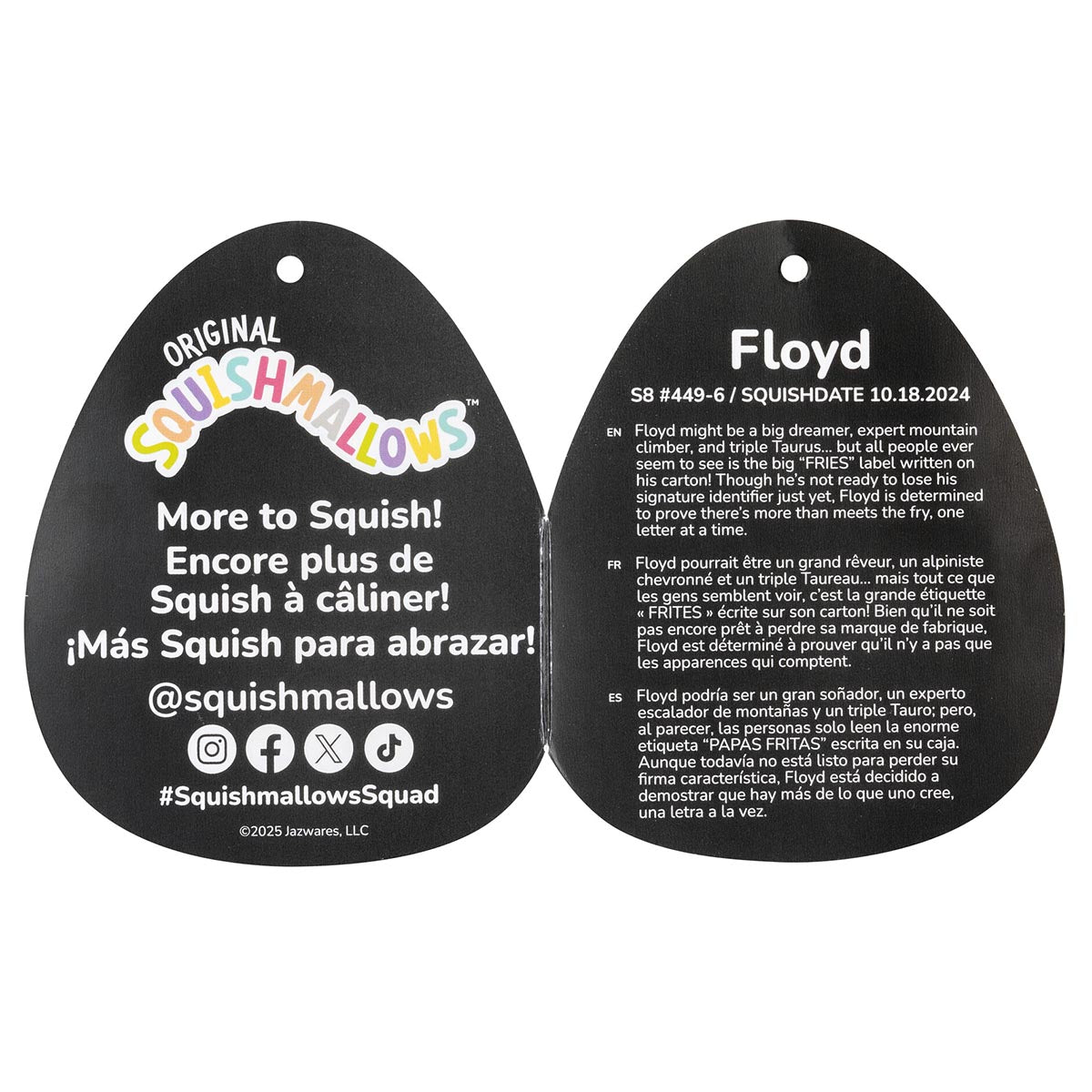 8-Inch Select Series Floyd the Fries with Letters Falling Off - Image 7