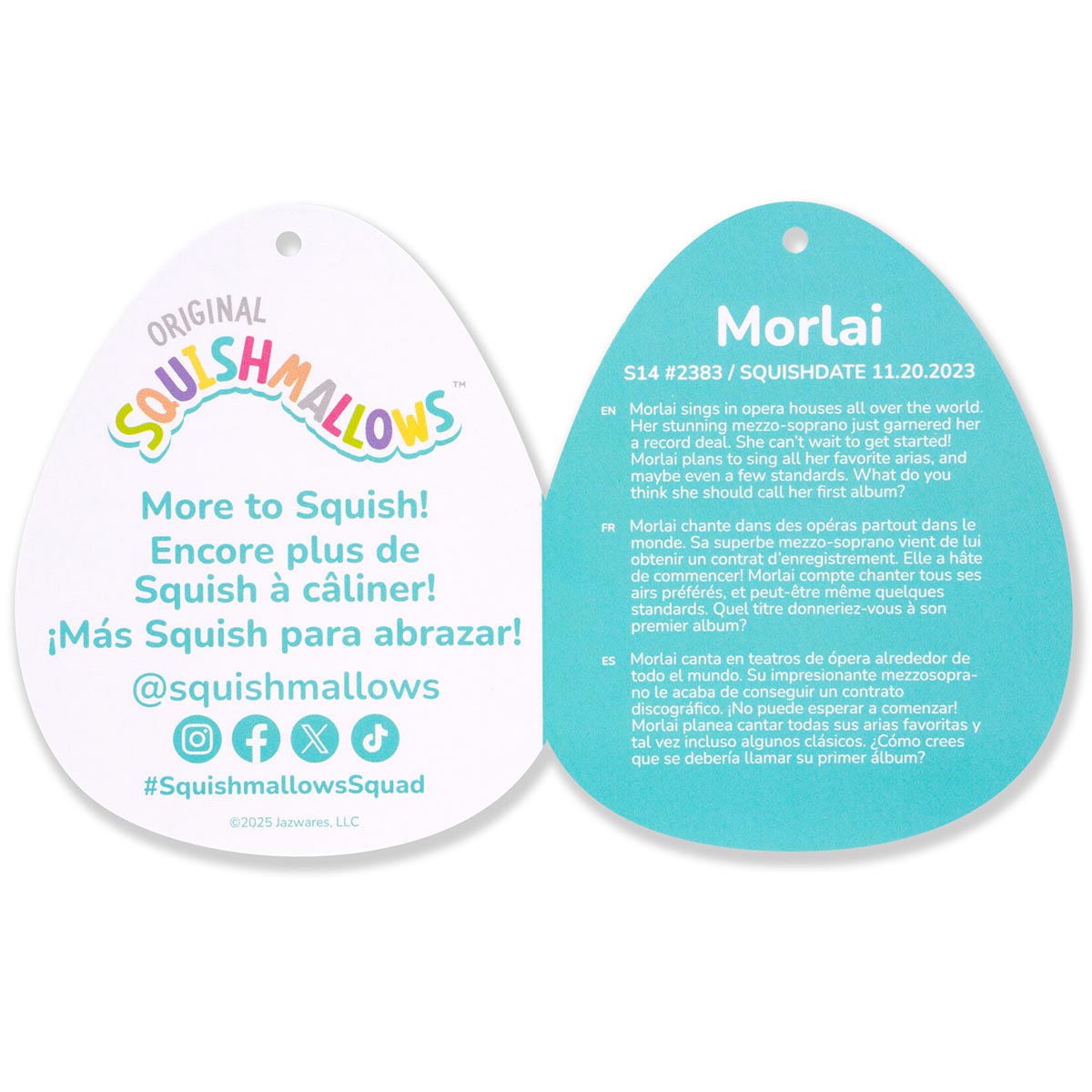14-Inch Morlai the Coral Manatee - Image 6