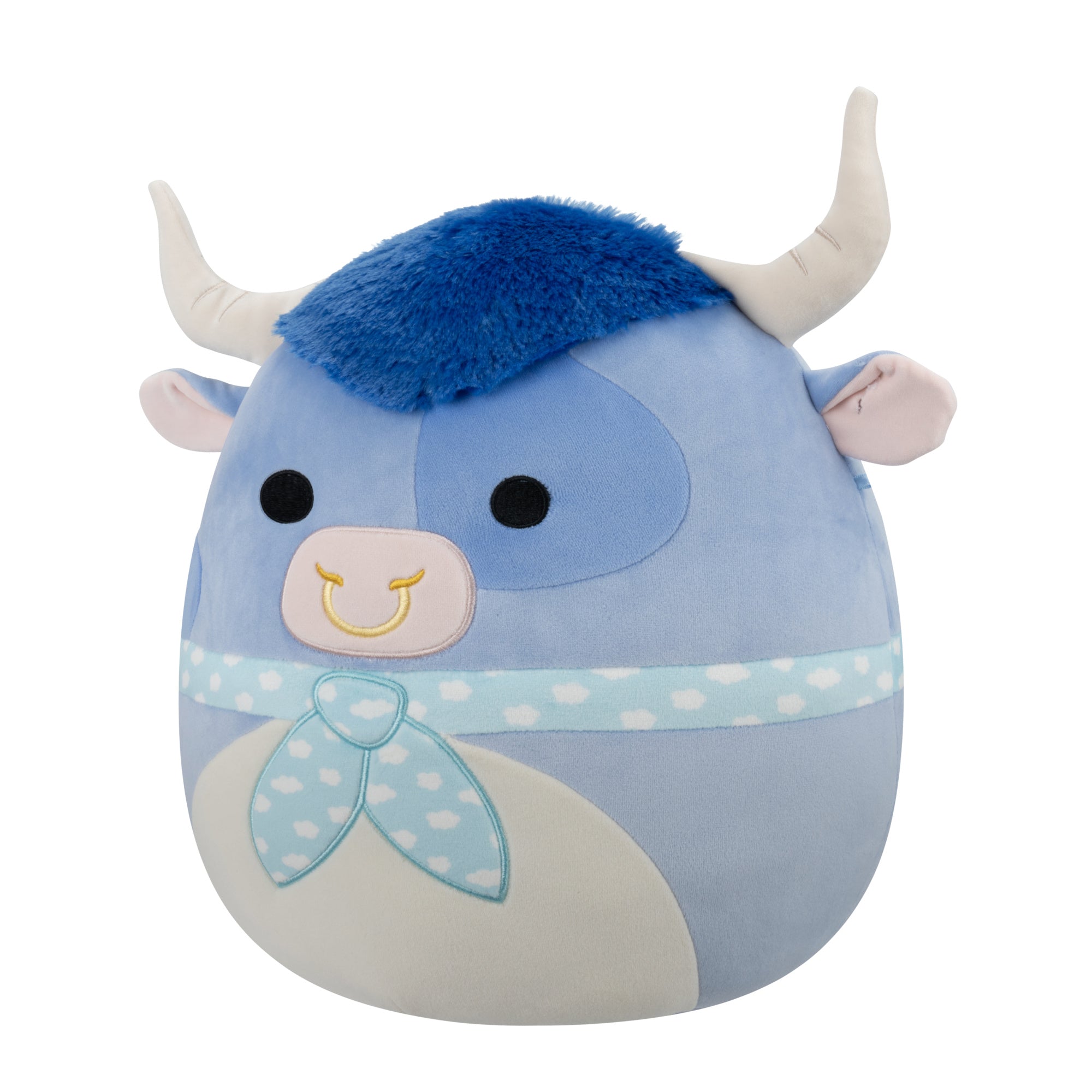 12-Inch Bermayeh the Blue Bull with Ascot - Image 2