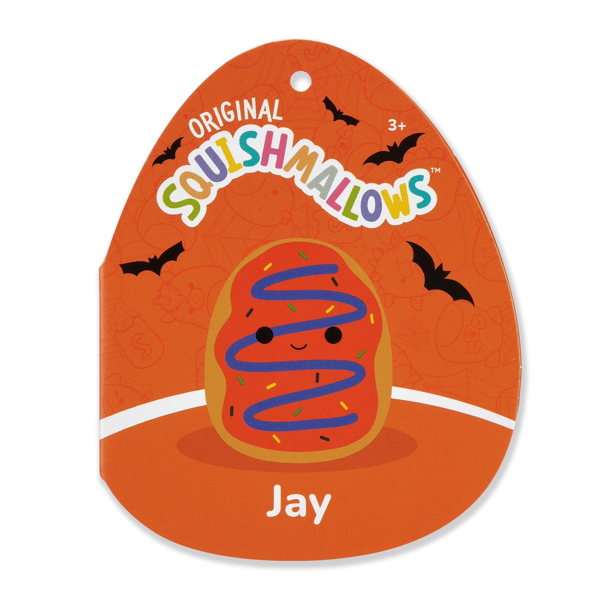 5-Inch Jay the Orange Frosted Donut with Purple Drizzle - Image 5