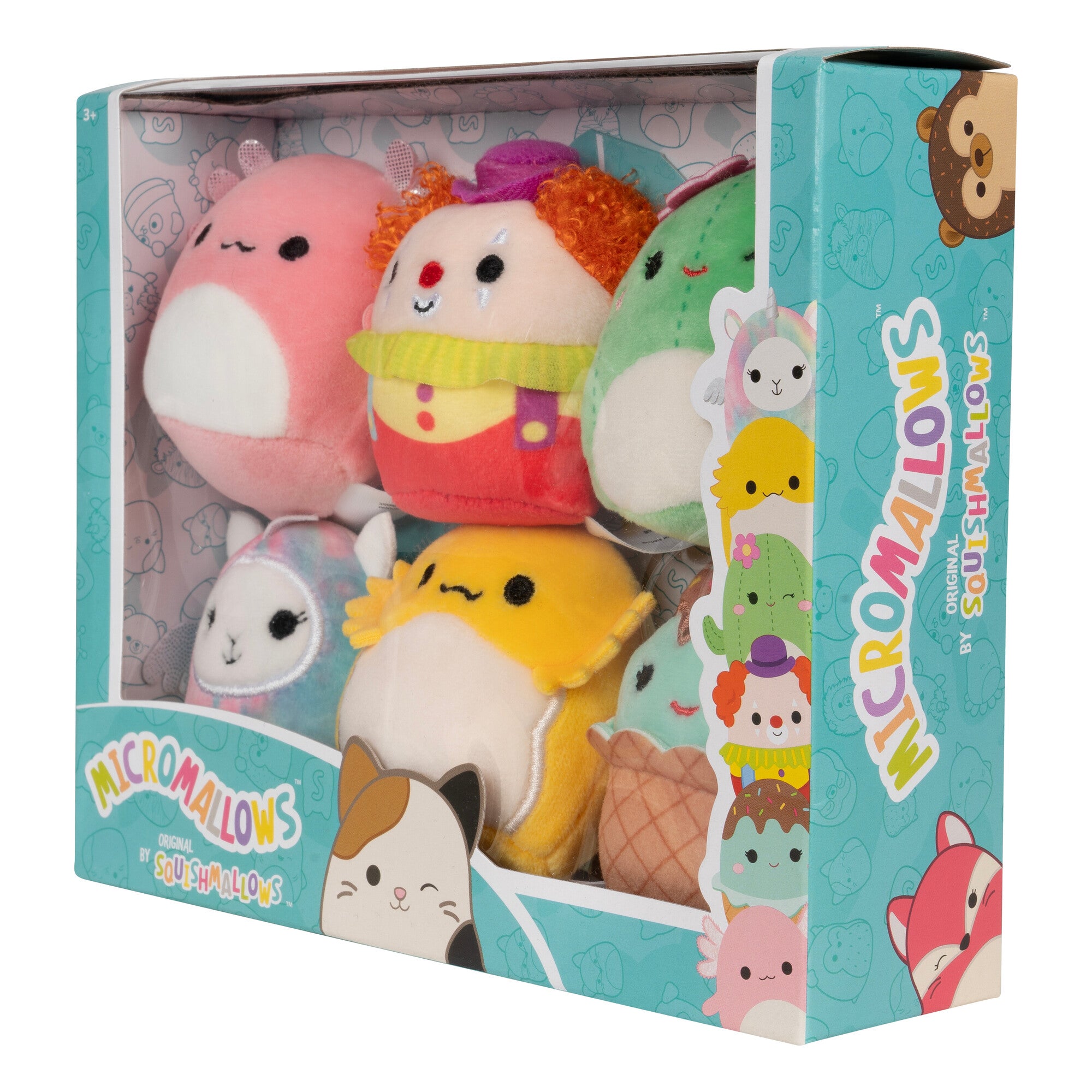 Micromallows 6-Pack – Archie Axolotl. Bimbi Clown. Lucy-May Llamapegacorn. Maritza Cactus. Maya Sundae. Rodry Bearded Dragon - Image 10
