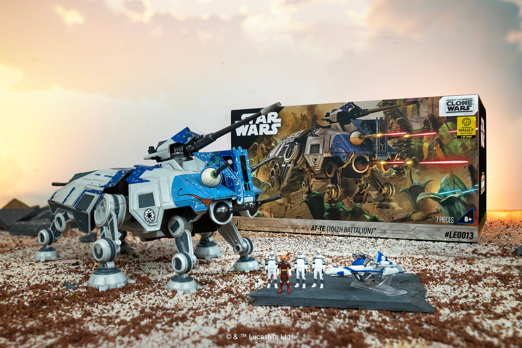 STAR WARS™ Micro Galaxy Squadron AT-TE (104th Battalion) - Image 3