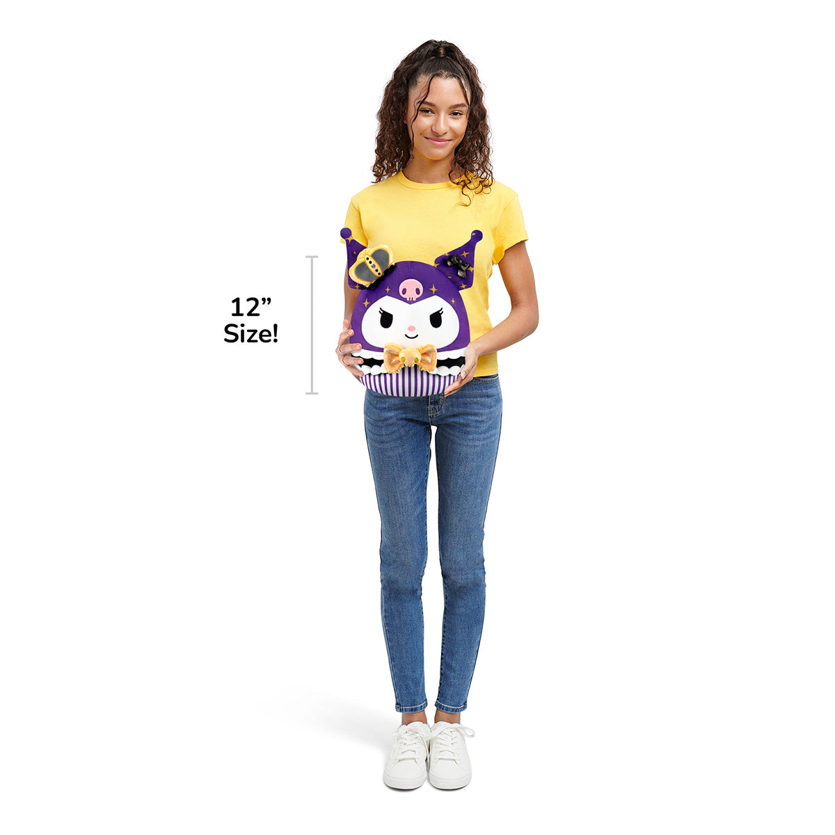 Hello Kitty and Friends 12-Inch Kuromi 20th Anniversary Kuromi Squishmallows - Image 9