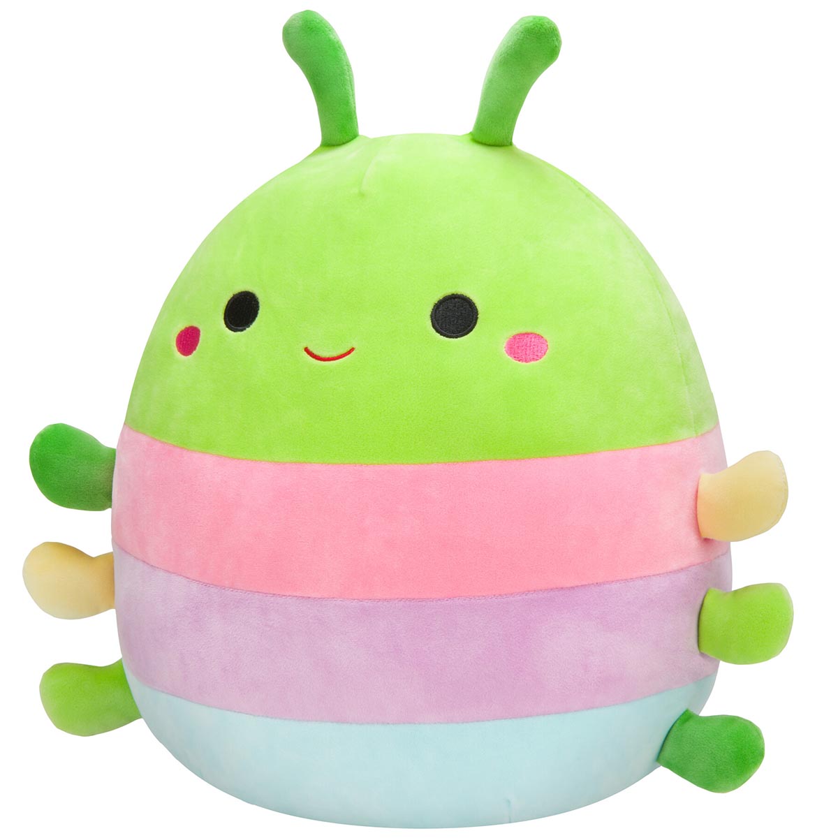 14-Inch Rutabaga the Caterpillar with Multicolored Stripes - Image 2