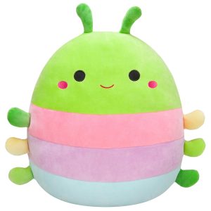 14-Inch Rutabaga the Caterpillar with Multicolored Stripes