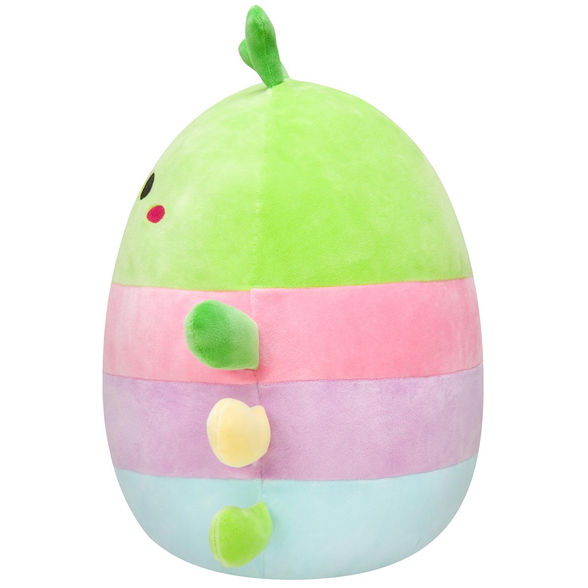 14-Inch Rutabaga the Caterpillar with Multicolored Stripes - Image 3