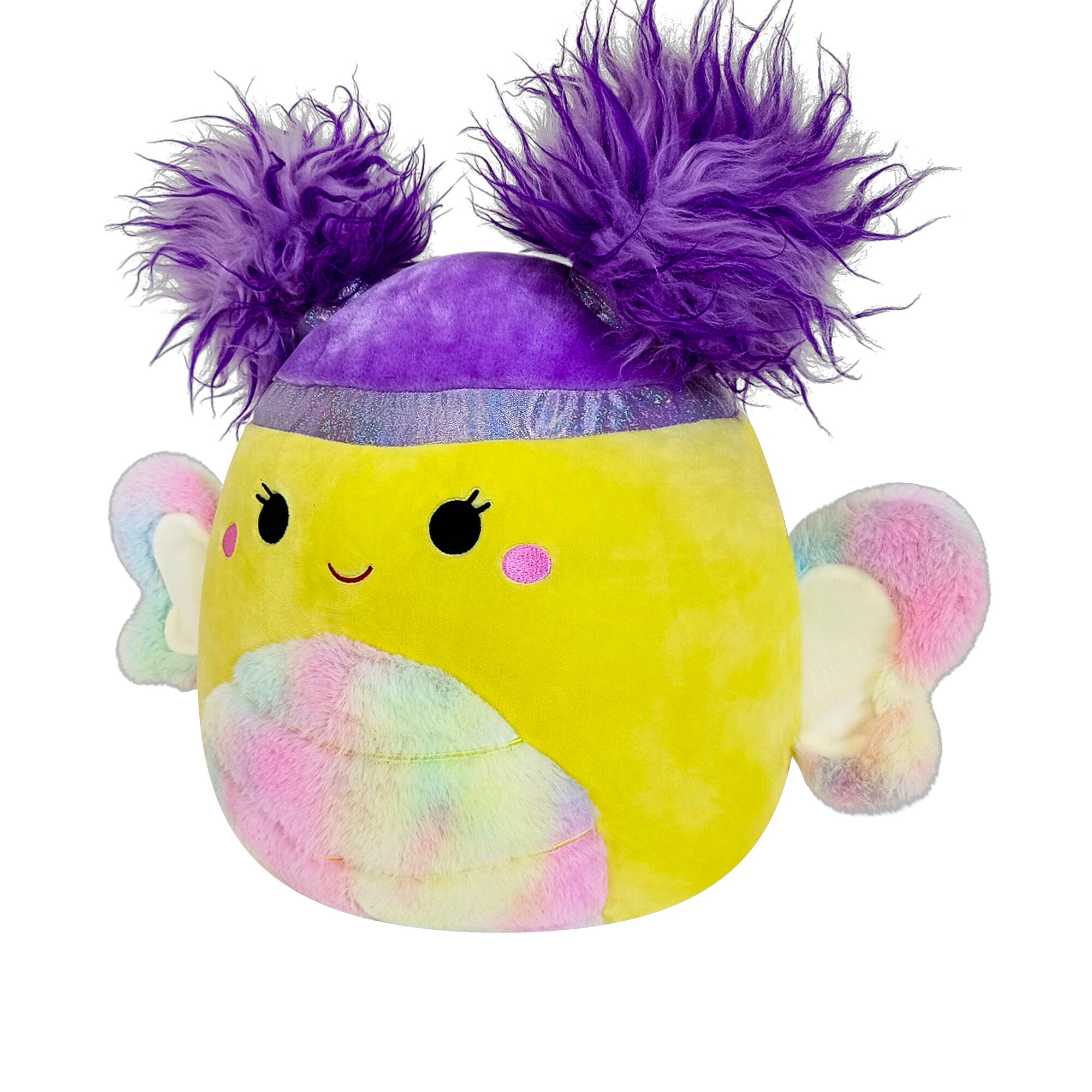 14-Inch Squish-Doos Posey the Yellow Butterfly - Image 2