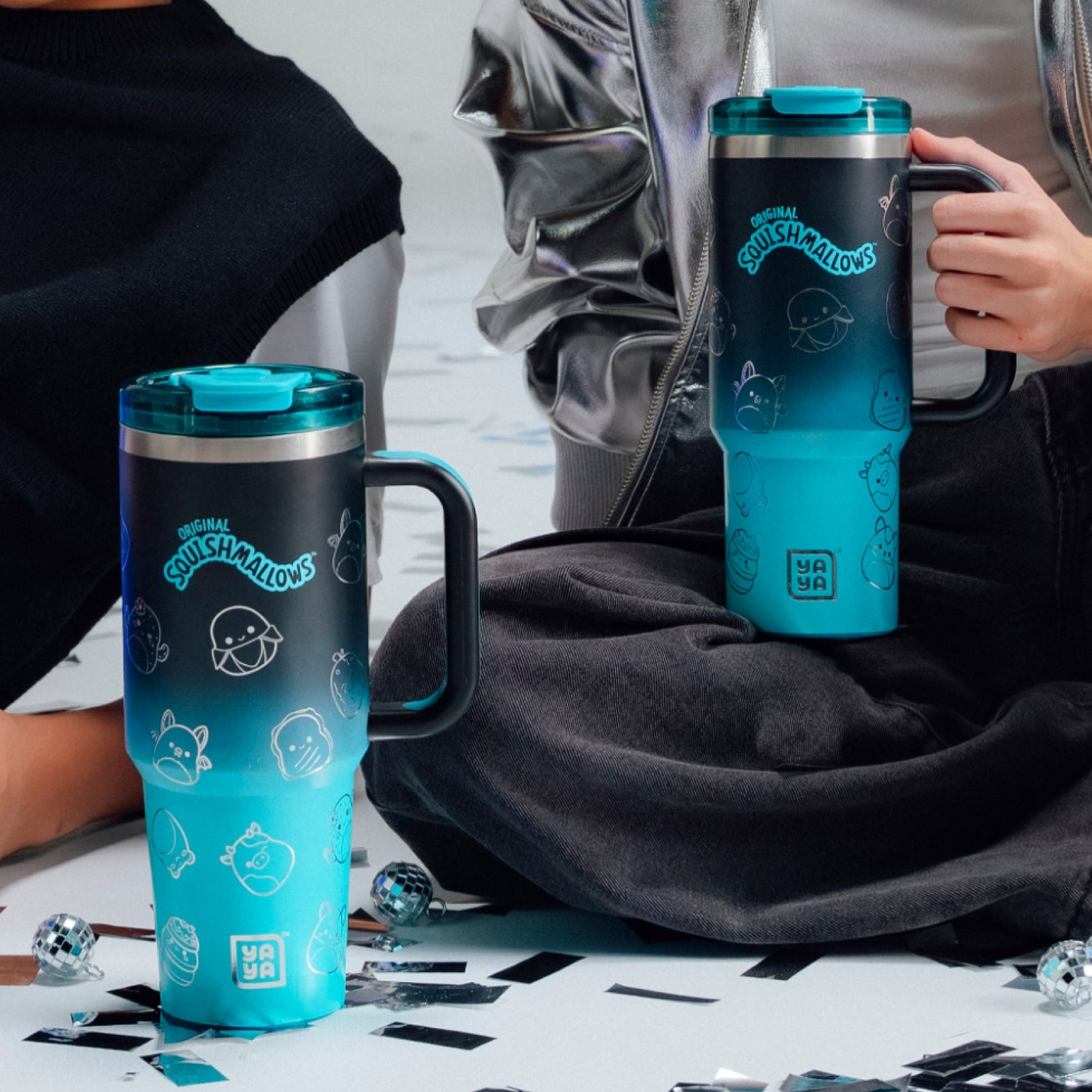 Squishmallows Bling Tumbler with Straw - Image 5