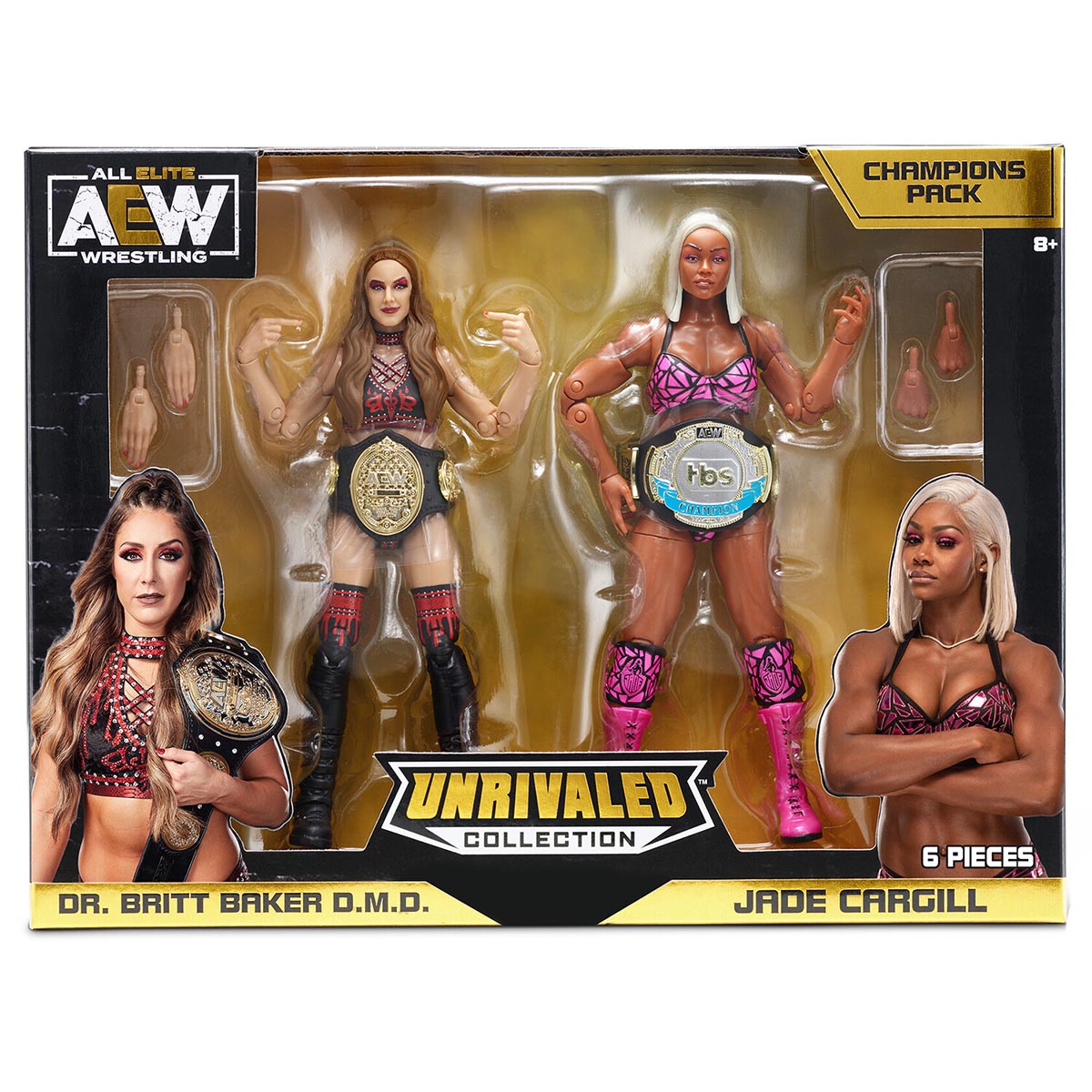 AEW Unrivaled Britt Baker and Jade Cargill 2-Pack - Image 2